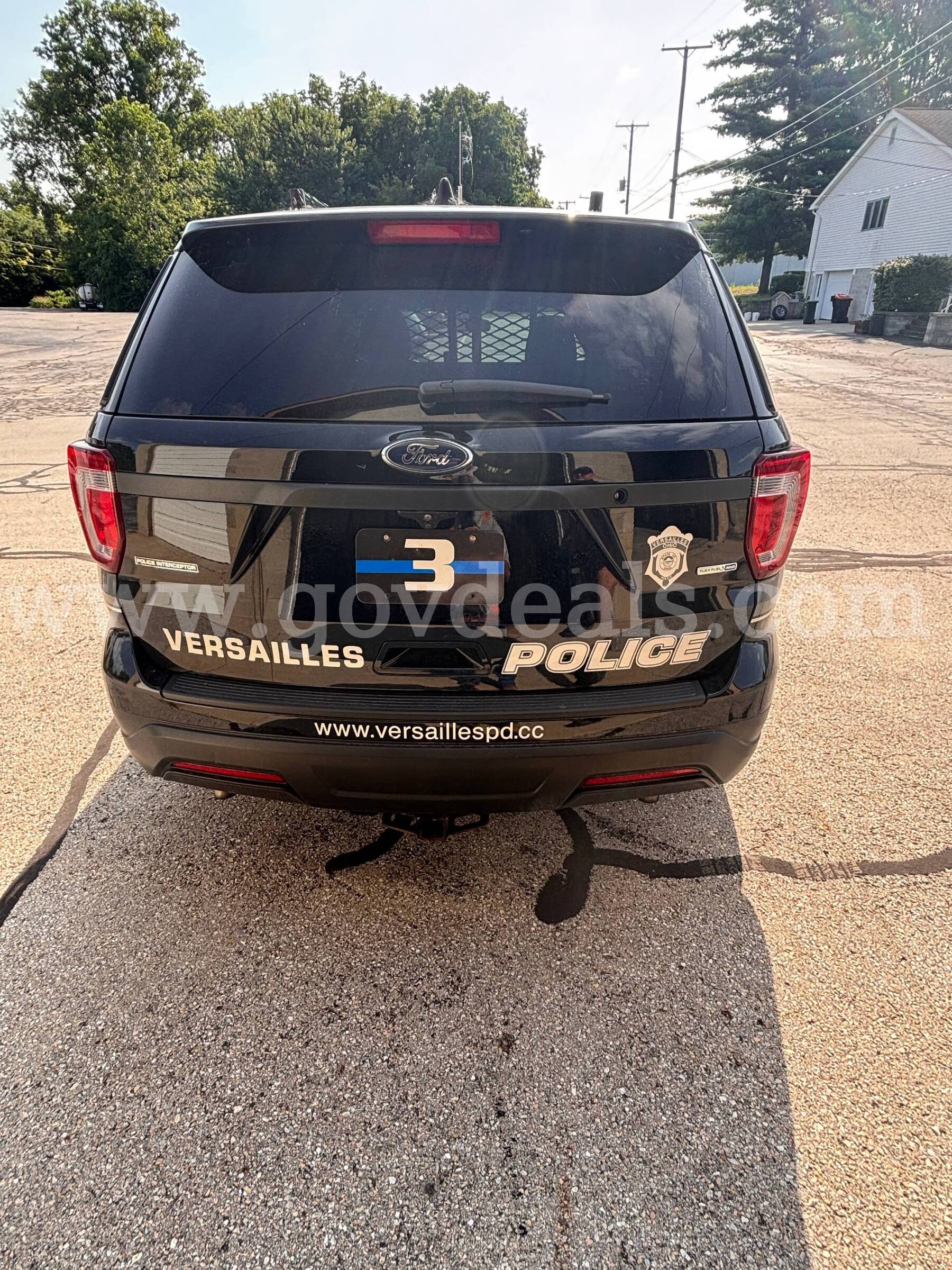 2018 Ford Explorer Police 4WD Ford Explorer Government Surplus Auction - Photo #5