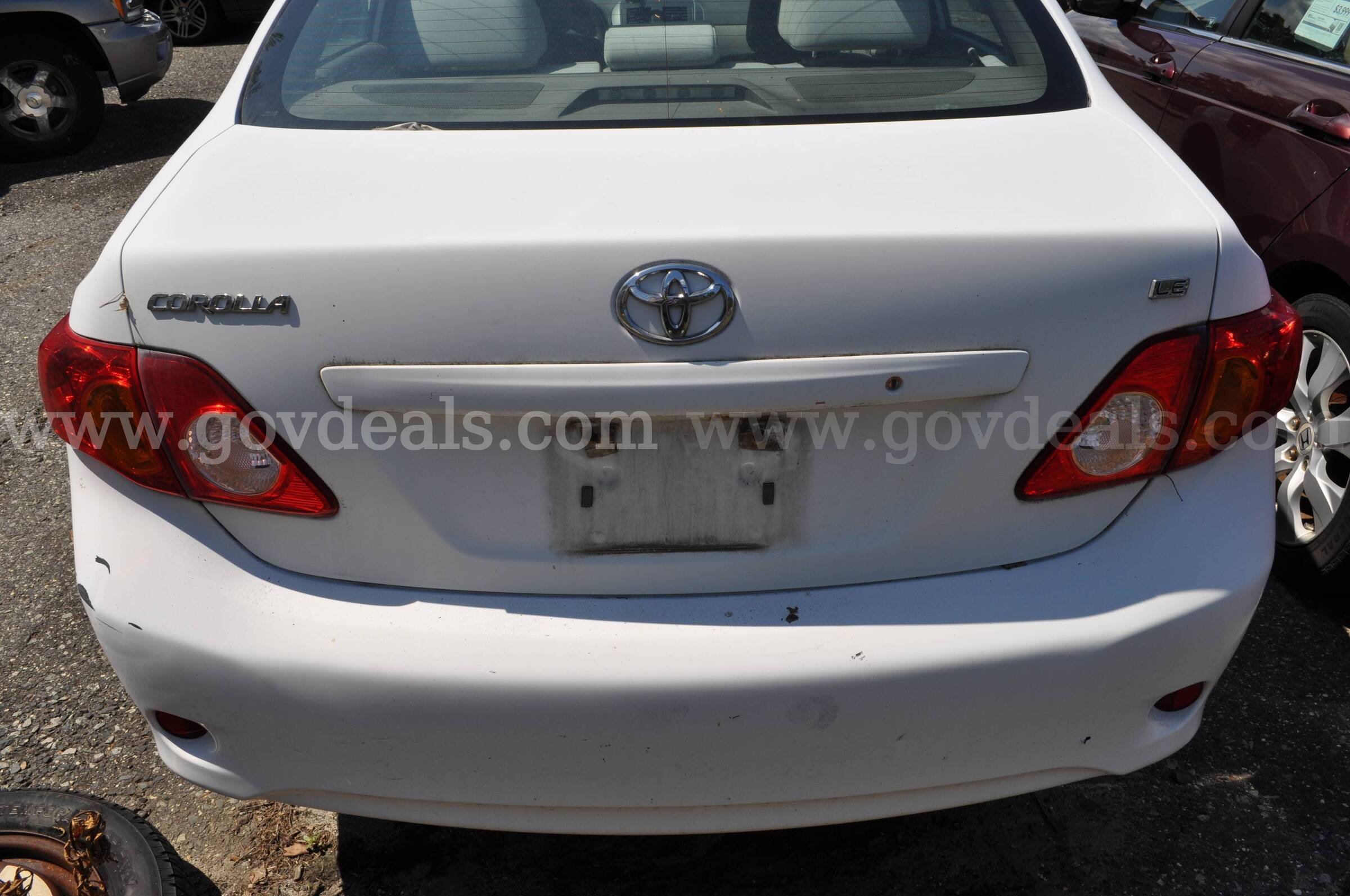 2010 Toyota Corolla LE 4-Speed AT Toyota Corolla Government Surplus Auction - Photo #5