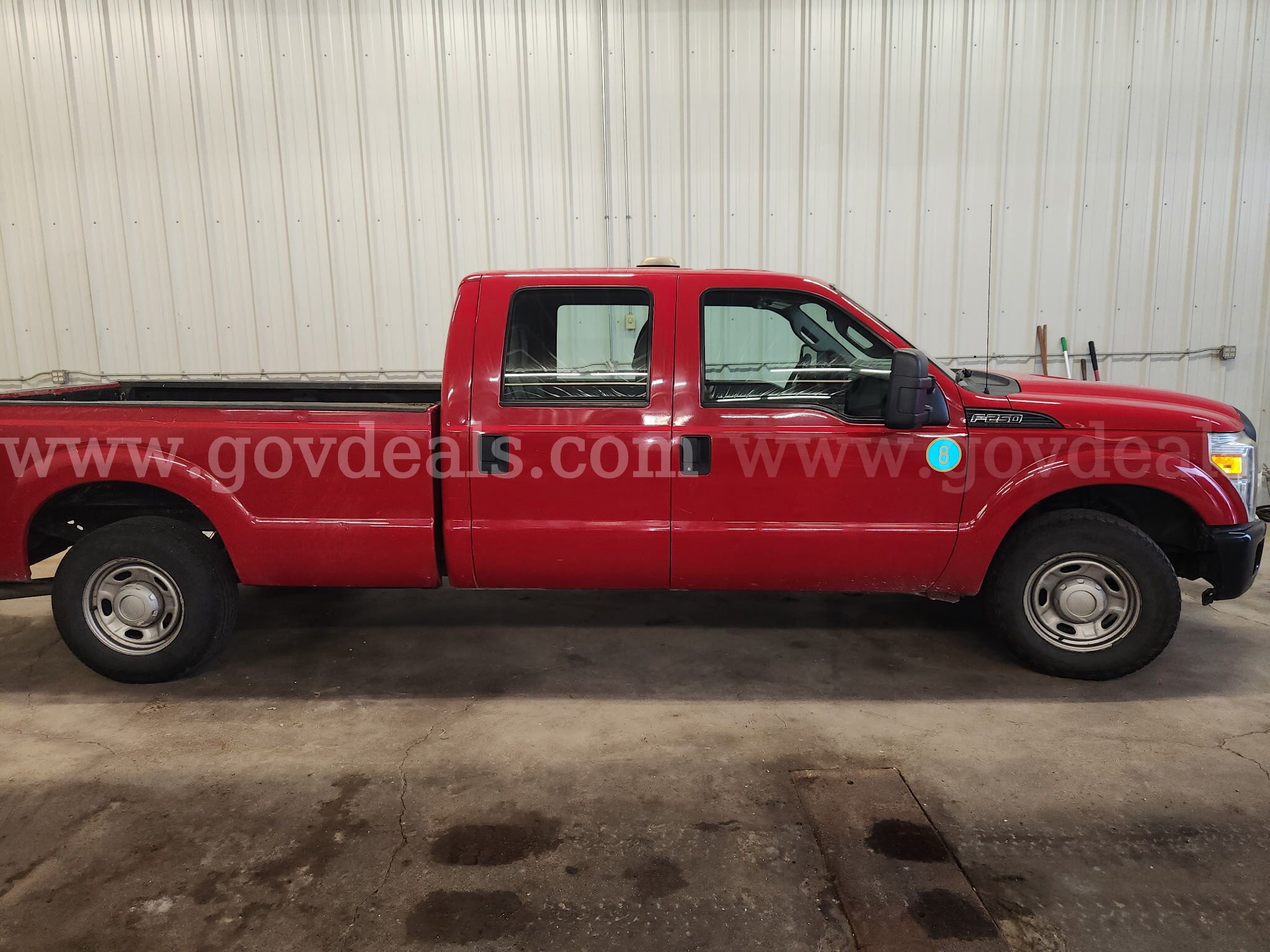 2011 Ford F-250 SD XL Crew Cab Long Bed 2WD Ford F-250 Government Surplus Auction - Photo #4