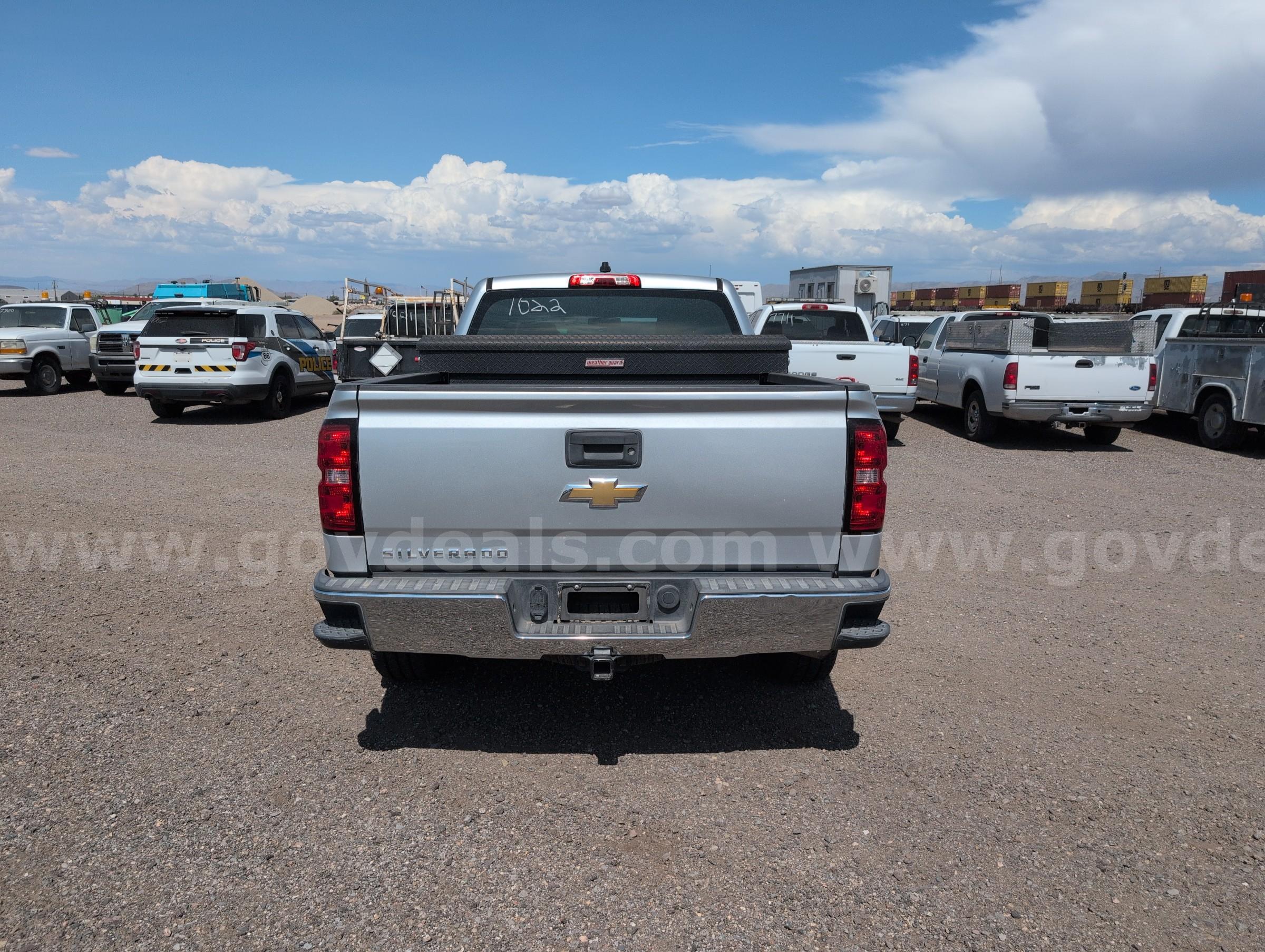 2015 Chevrolet Silverado 1500 Work Truck Crew Cab 4WD Chevrolet Silverado Government Surplus Auction - Photo #4