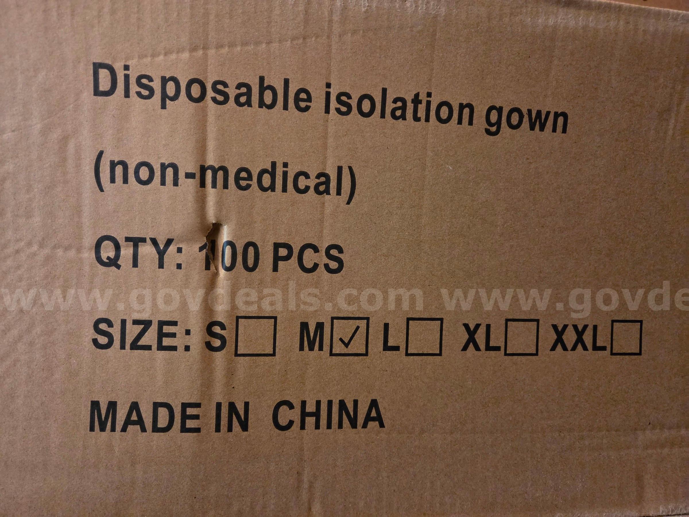 Protective Gowns - Medium and XL PPE Surplus