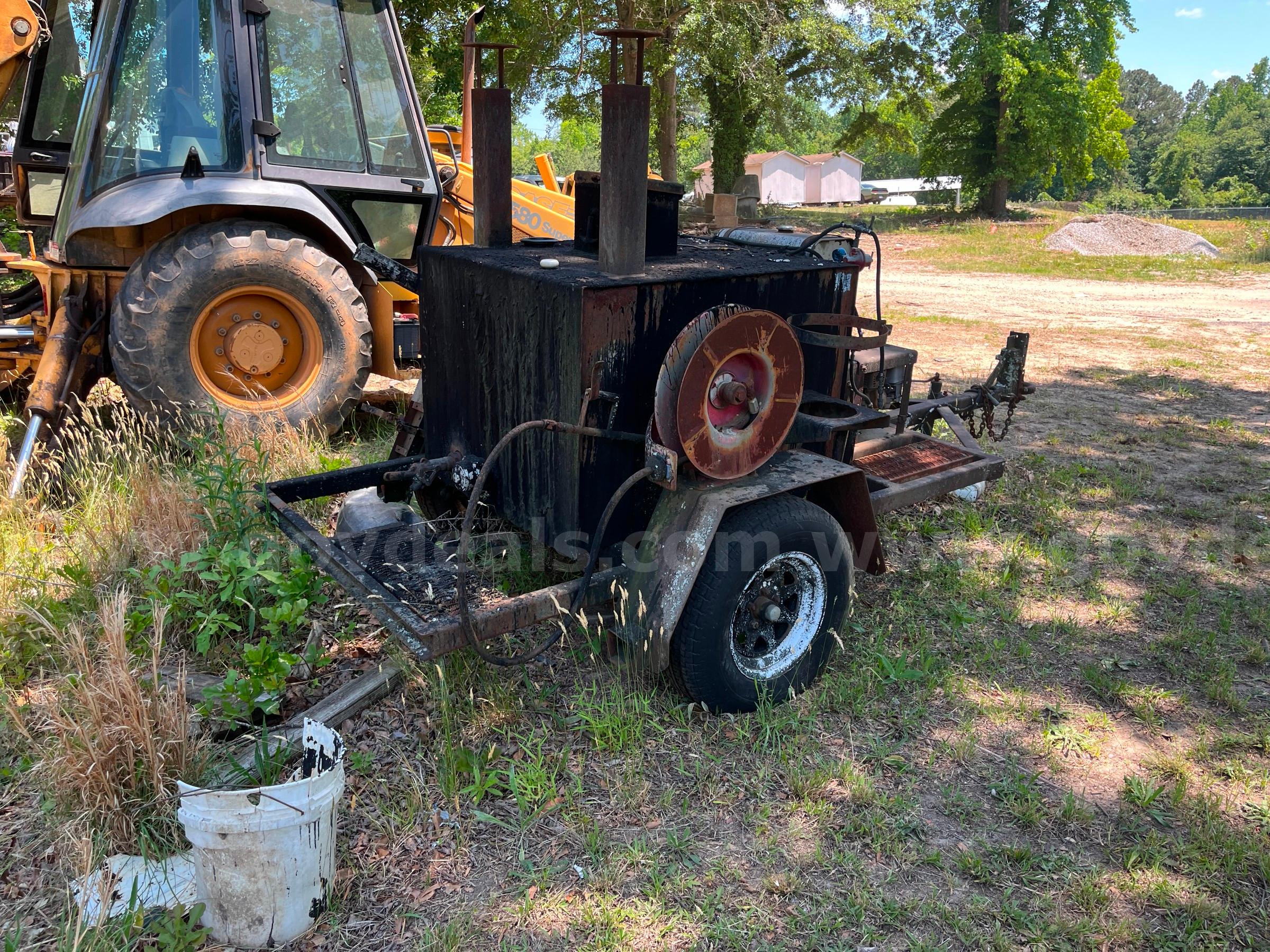 Asphalt Kettle Trailer   Government Surplus Auction - Photo #4