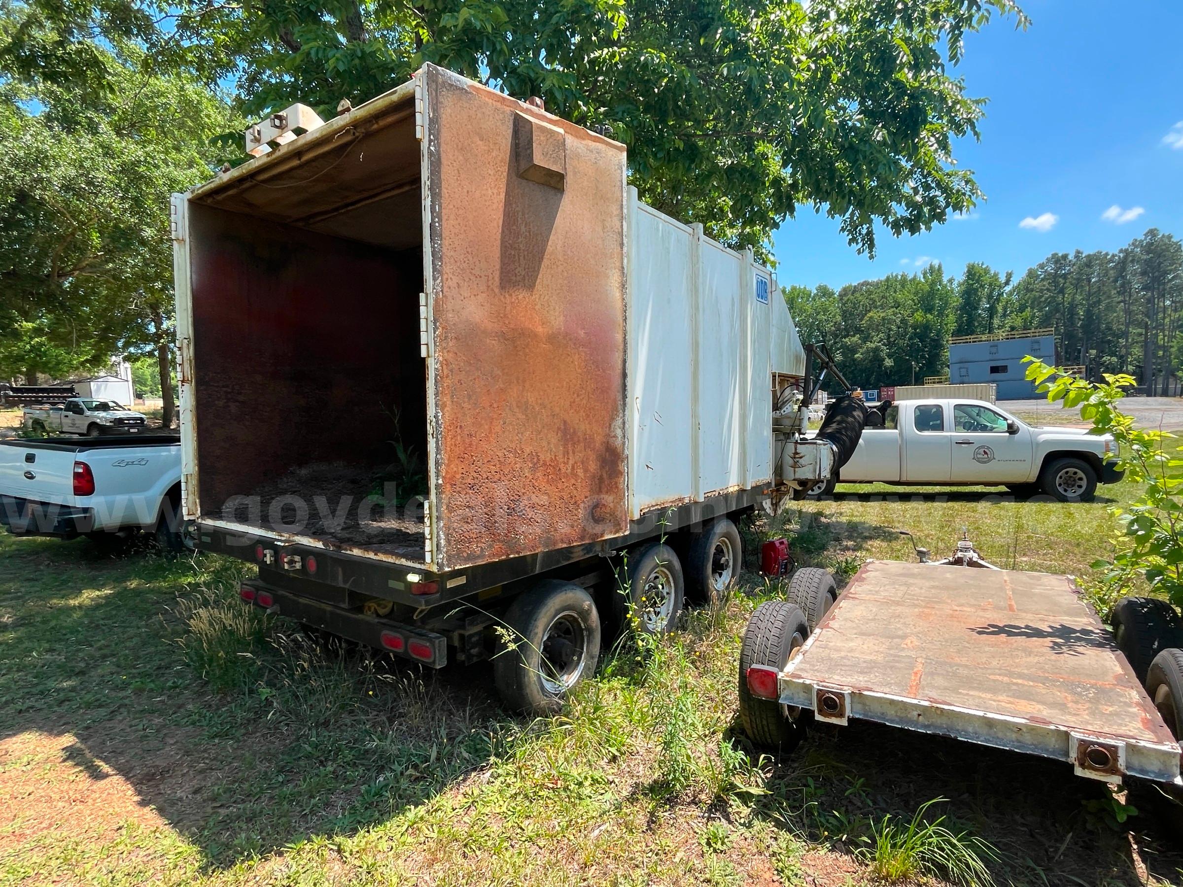 ODB Pull Behind Leaf Vac Trailer ODB  Government Surplus Auction - Photo #4