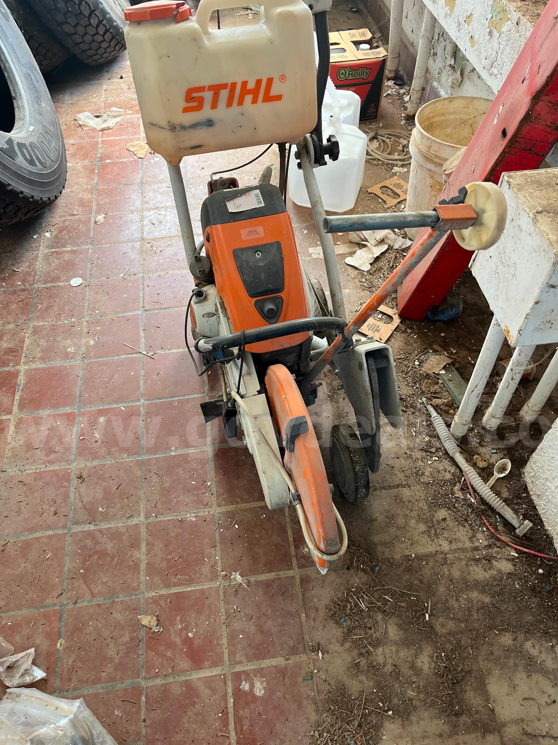 STIHL Concrete Walk Behind Saw TS800C STIHL TS800C Government Surplus Auction - Photo #3