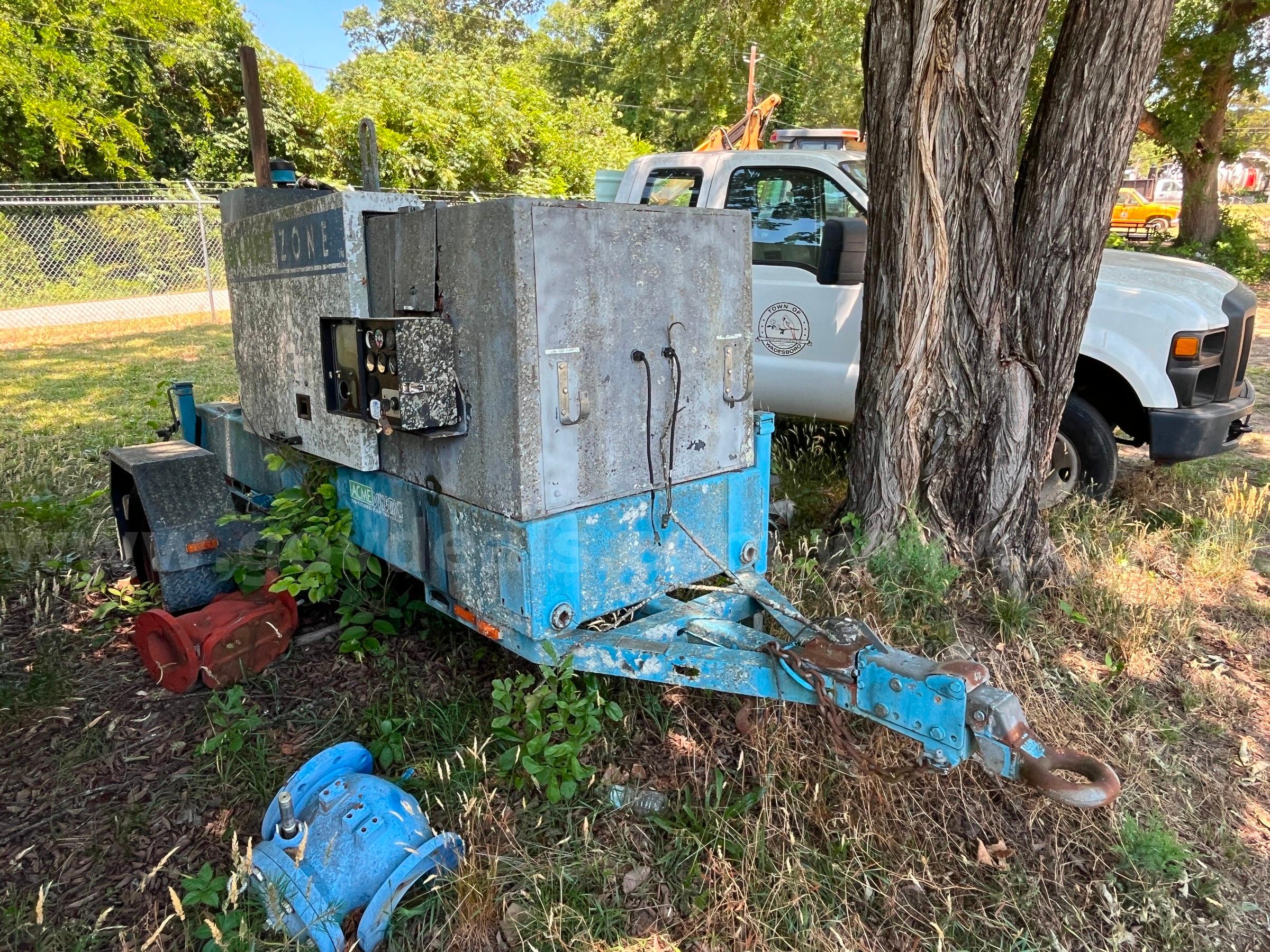 ACME Dymanic Sewer Pump Trailer ACME Dynamic Government Surplus Auction - Photo #3