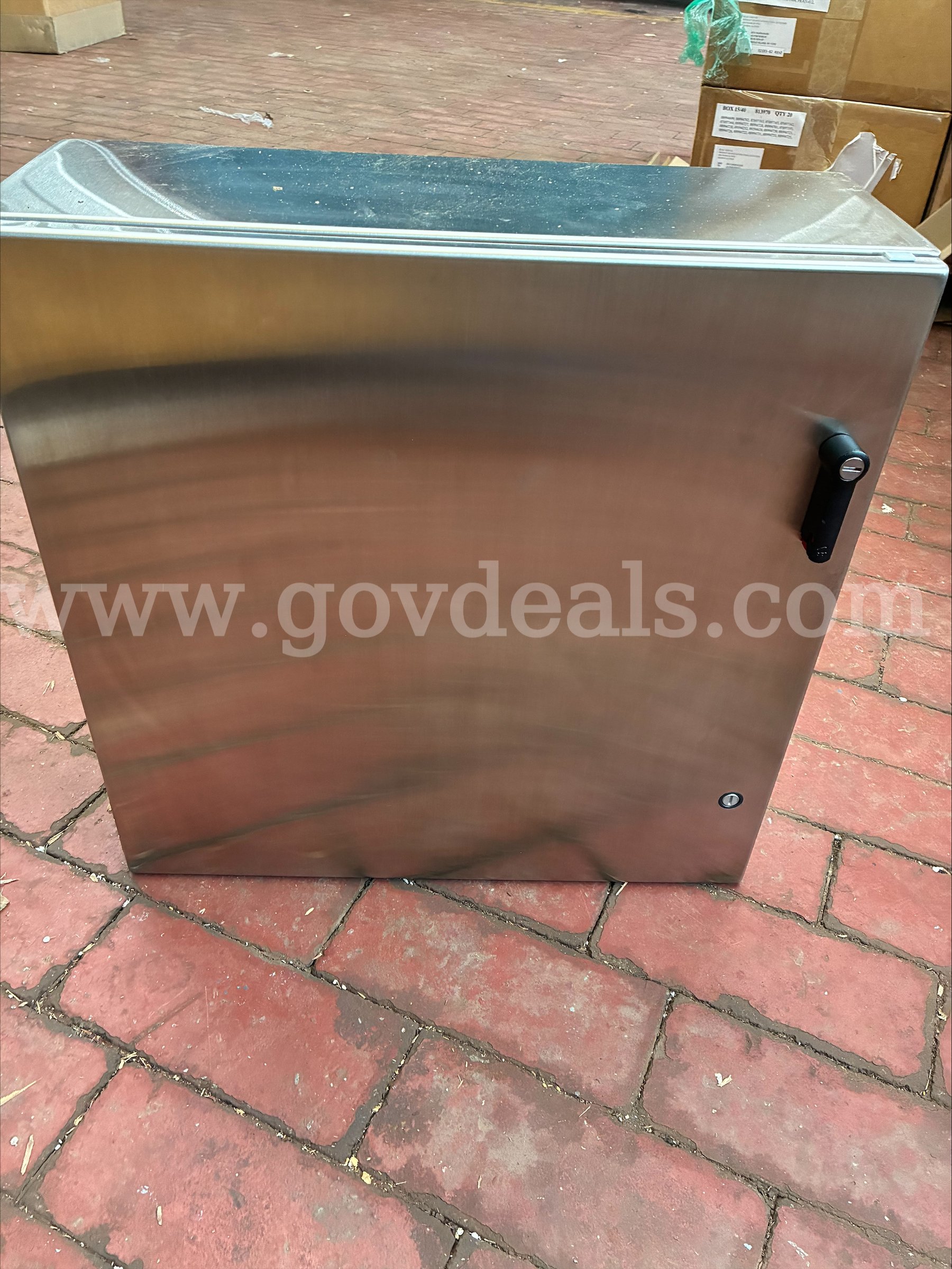 Lot of (11) Stainless Steel Enclosures