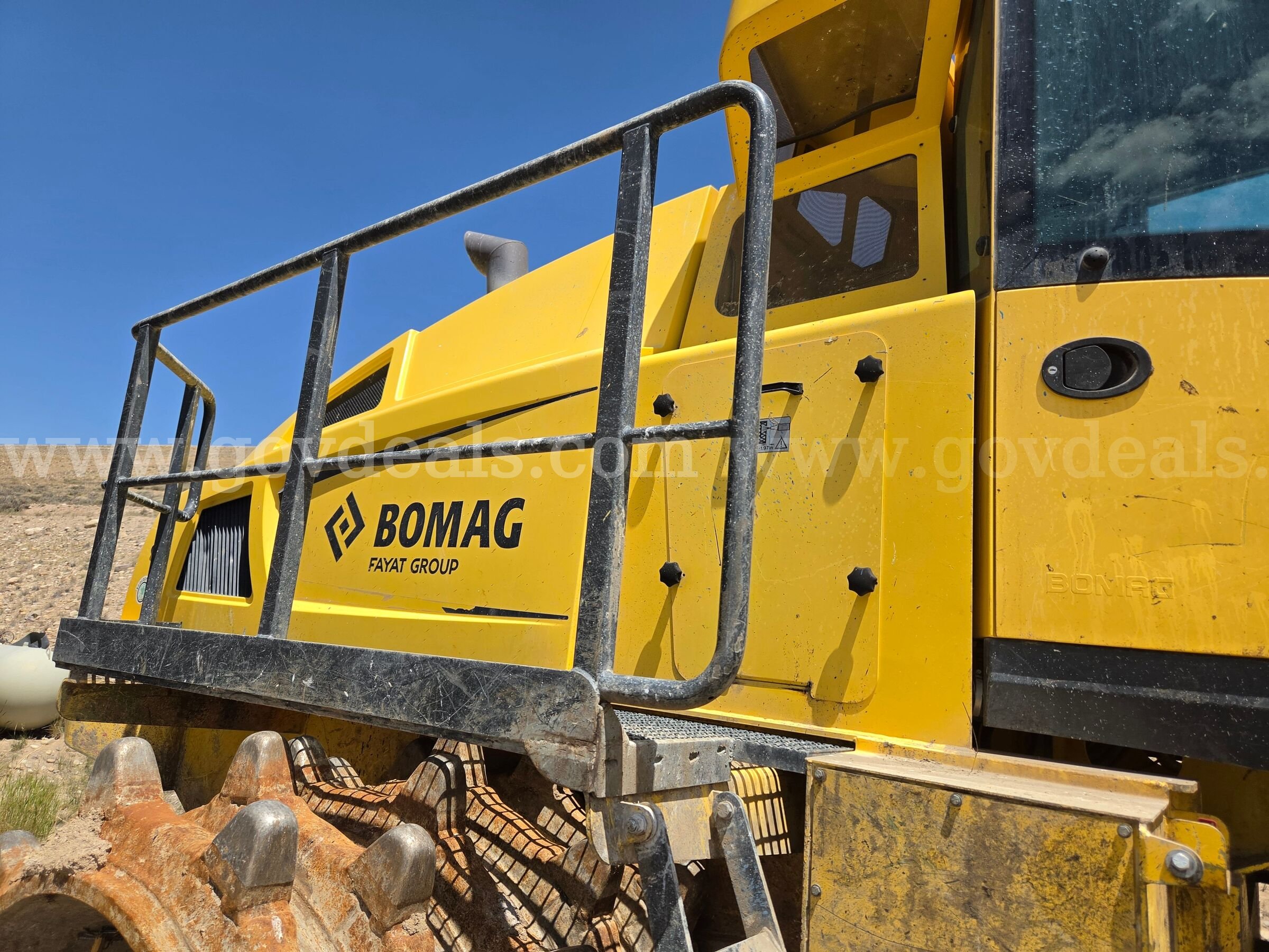 2021 BOMAG BC473RB-5 Landfill Compactor – 3,574 Hours BOMAG BC473RB Government Surplus Auction - Photo #6