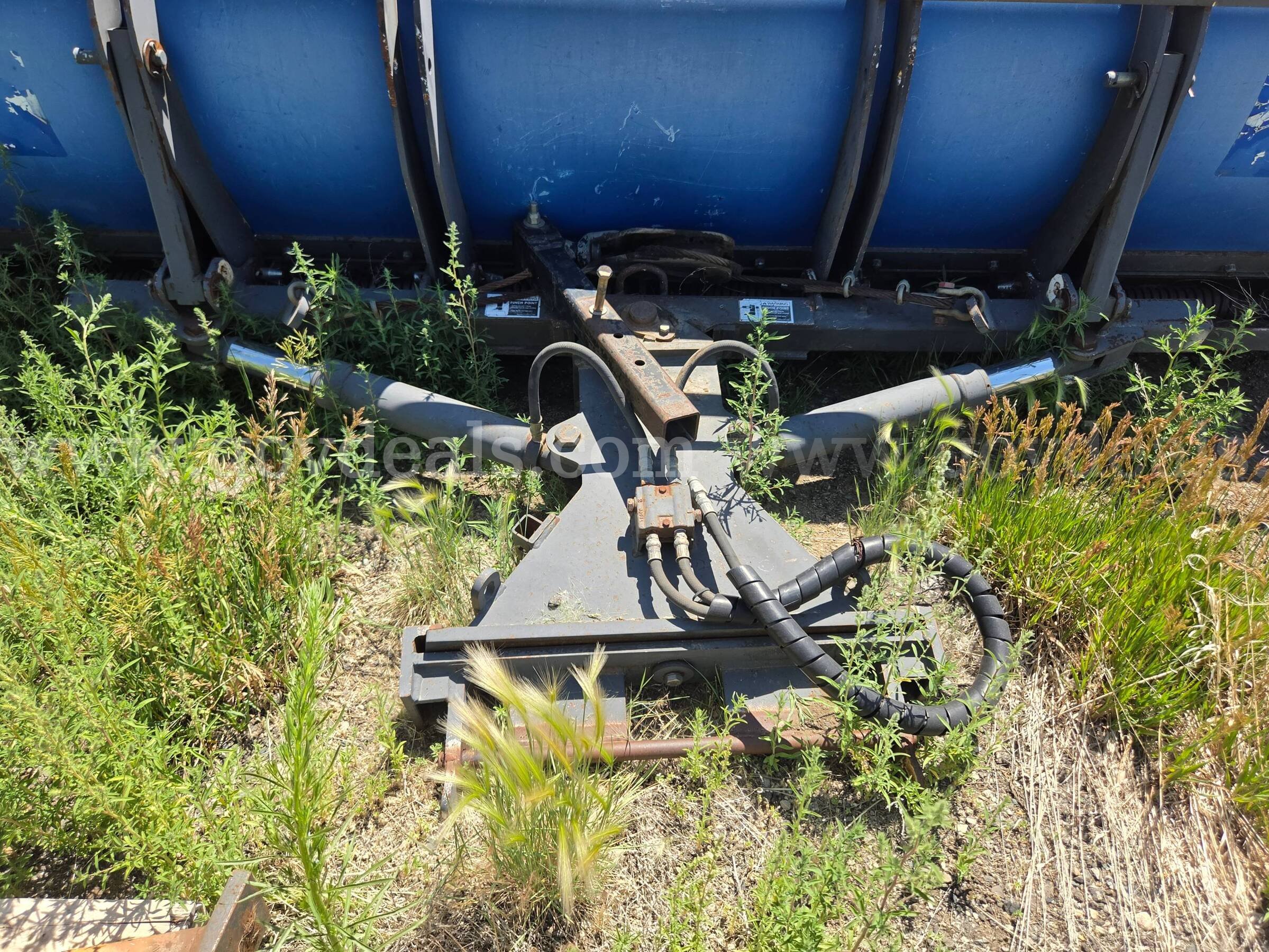Municipal Snow Plow with Hydraulic Quick-Attach Frame and Two (2) Extra A-Frame Assemblies   Government Surplus Auction - Photo #6