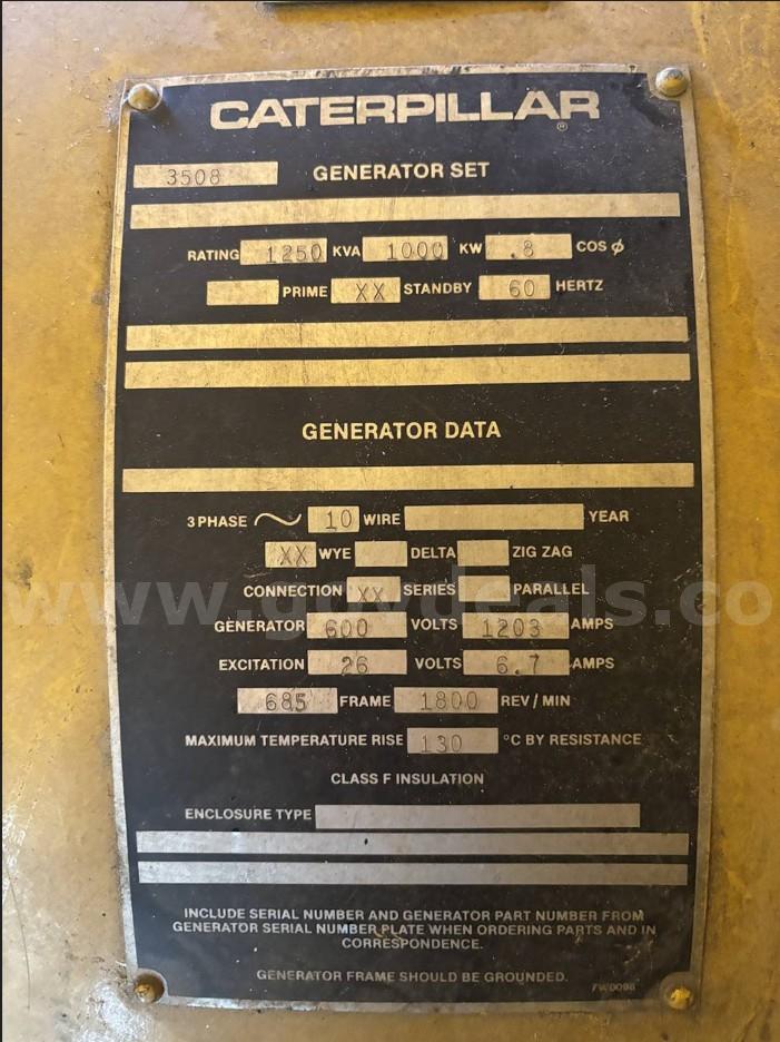 Caterpillar Generator Caterpillar  Government Surplus Auction - Photo #5
