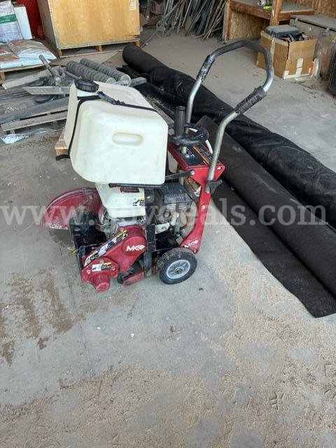 MK CX-3 Asphalt/Concrete Saw Merit M250-23G-SP Government Surplus Auction - Photo #3
