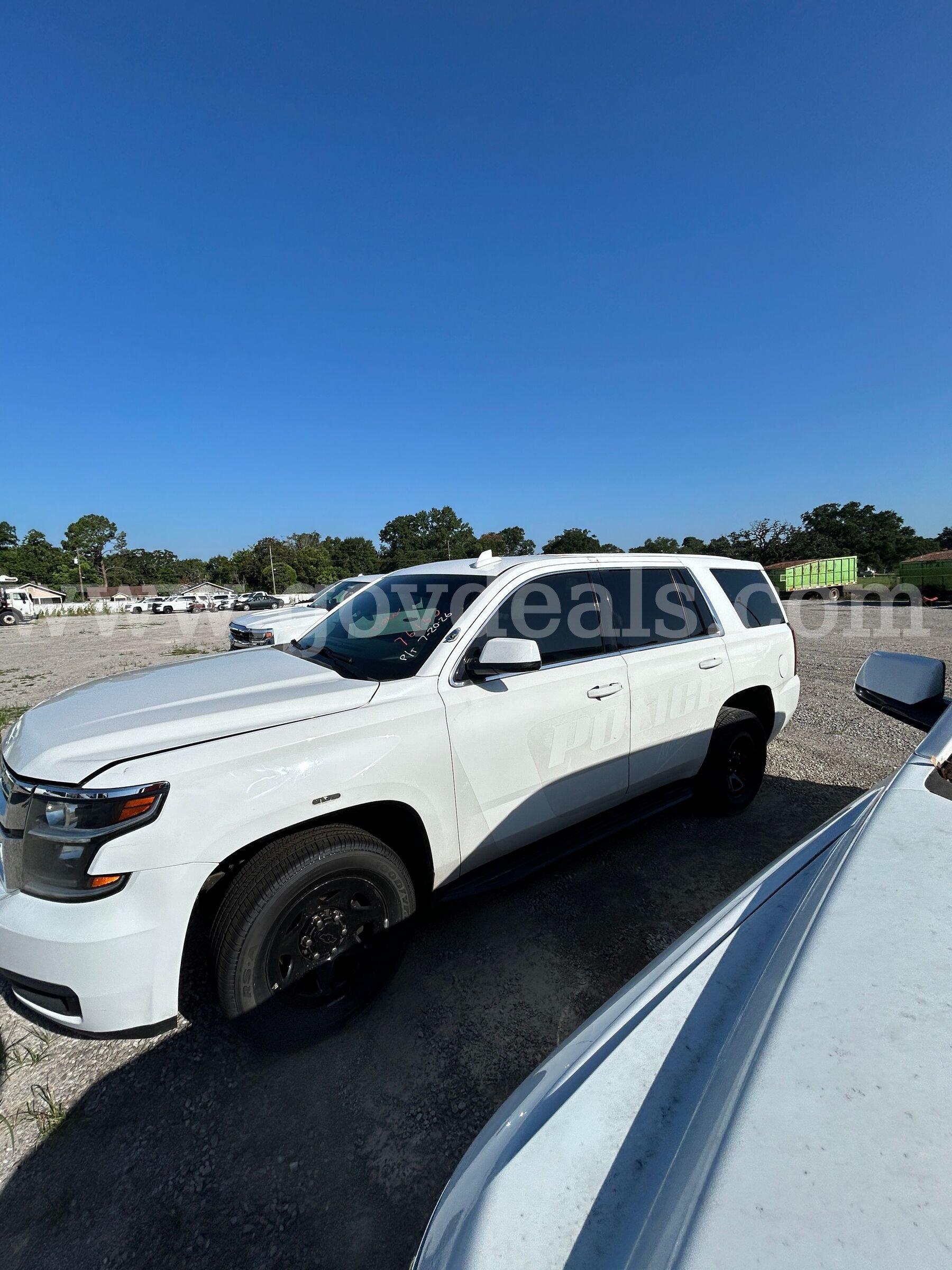WHITE 2020 CHEVROLET TAHOE Chevrolet TAHOE Government Surplus Auction - Photo #2