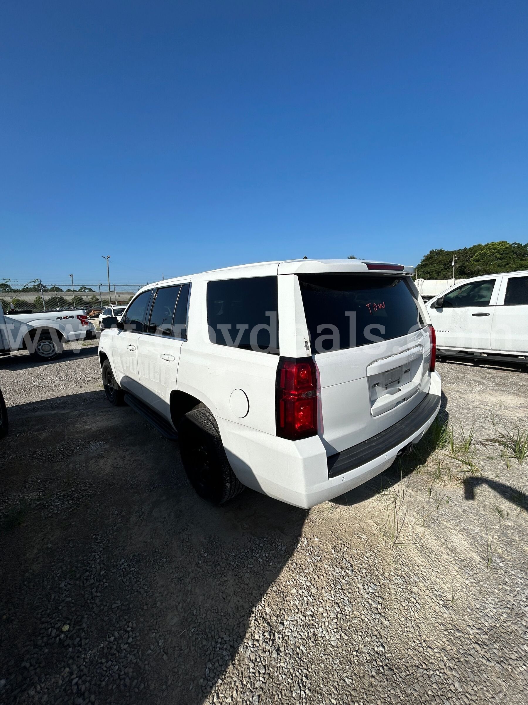 WHITE 2020 CHEVROLET TAHOE Chevrolet TAHOE Government Surplus Auction - Photo #5
