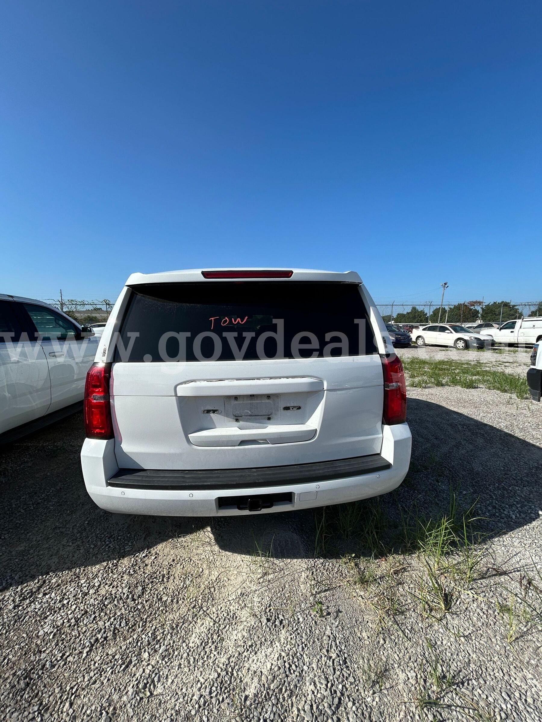 WHITE 2020 CHEVROLET TAHOE Chevrolet TAHOE Government Surplus Auction - Photo #6