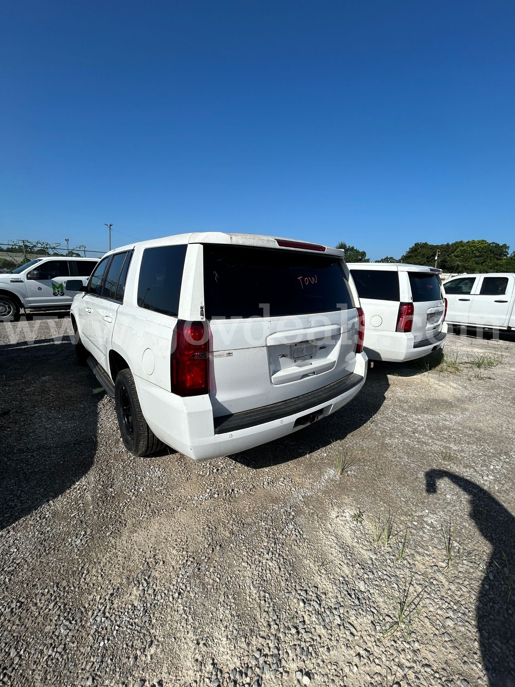 WHITE 2019 CHEVROLET TAHOE Chevrolet TAHOE Government Surplus Auction - Photo #5