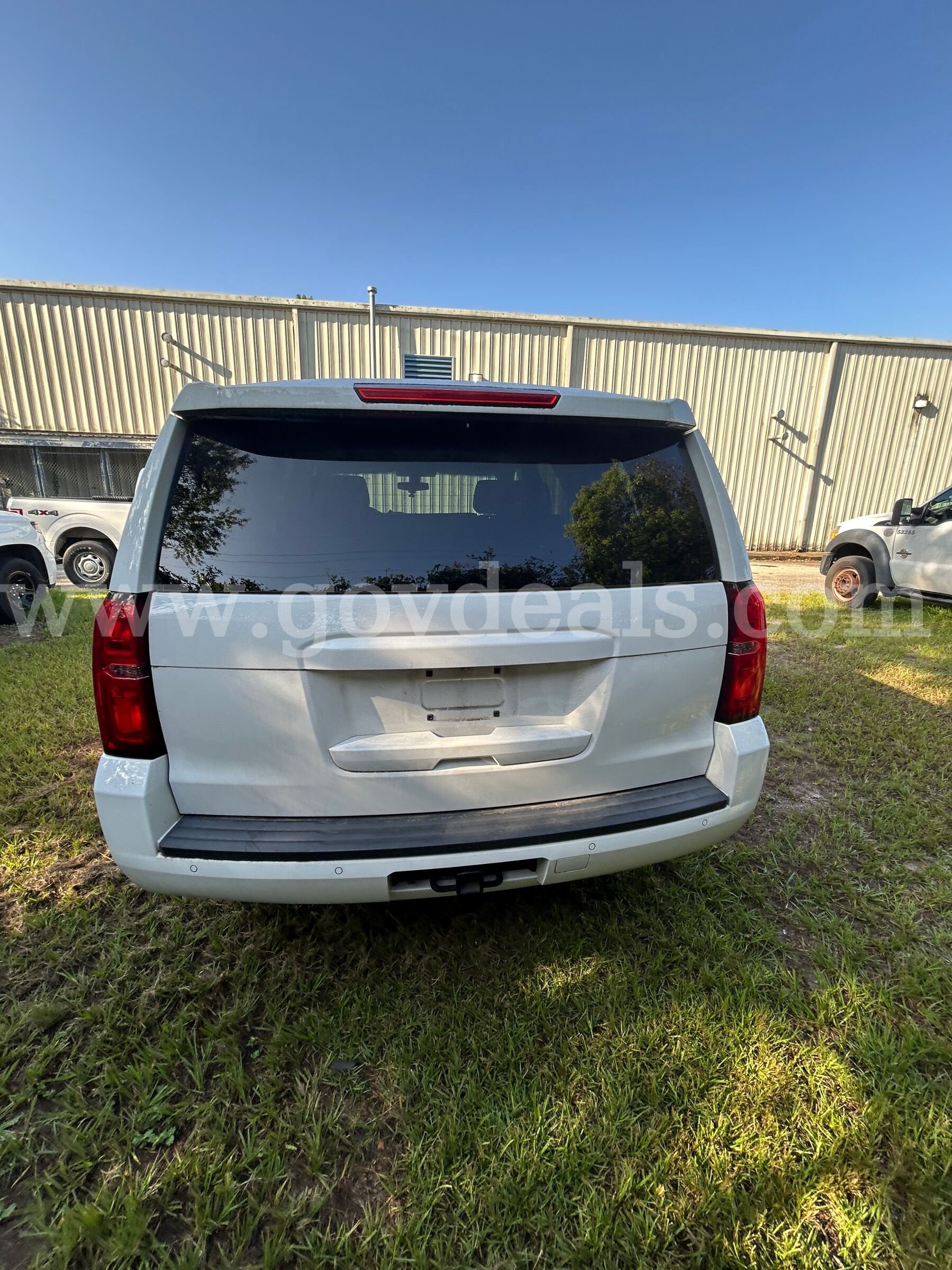 WHITE 2015 CHEVROLET TAHOE Chevrolet TAHOE Government Surplus Auction - Photo #6