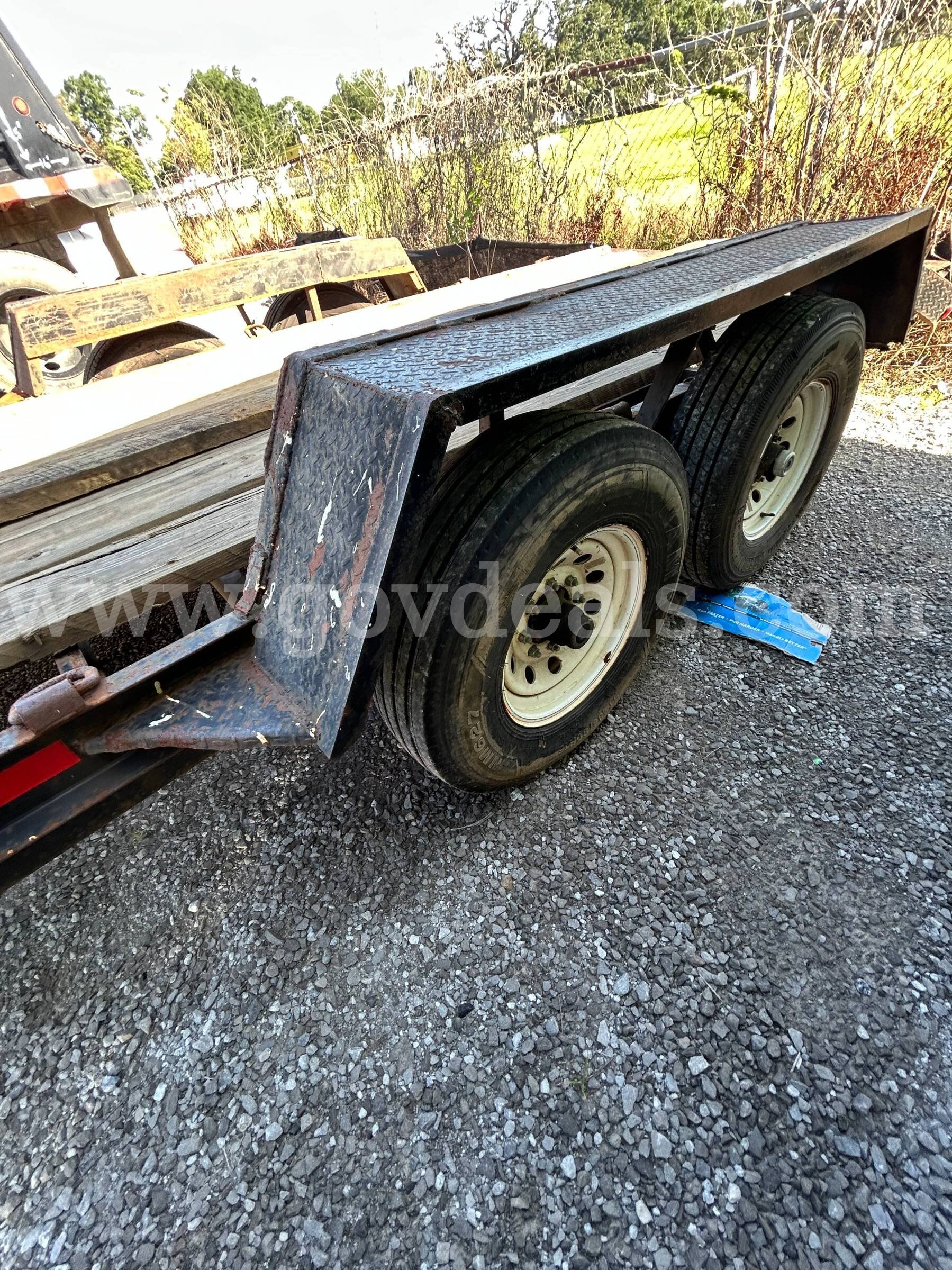BLACK 2018 ROLLS RITE TILT DECK TRAILER 14KP20TE ROLLS RITE 14KP20TE Government Surplus Auction - Photo #4