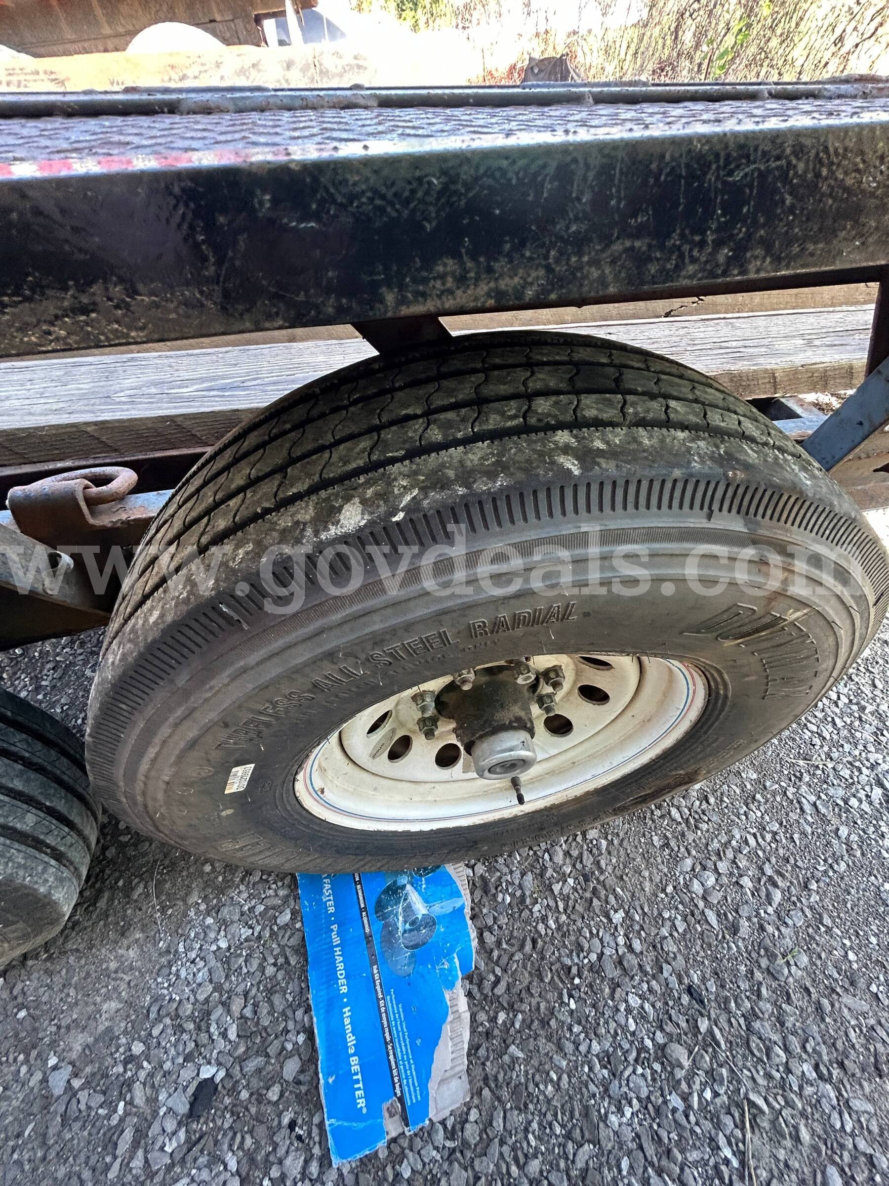 BLACK 2018 ROLLS RITE TILT DECK TRAILER 14KP20TE ROLLS RITE 14KP20TE Government Surplus Auction - Photo #6