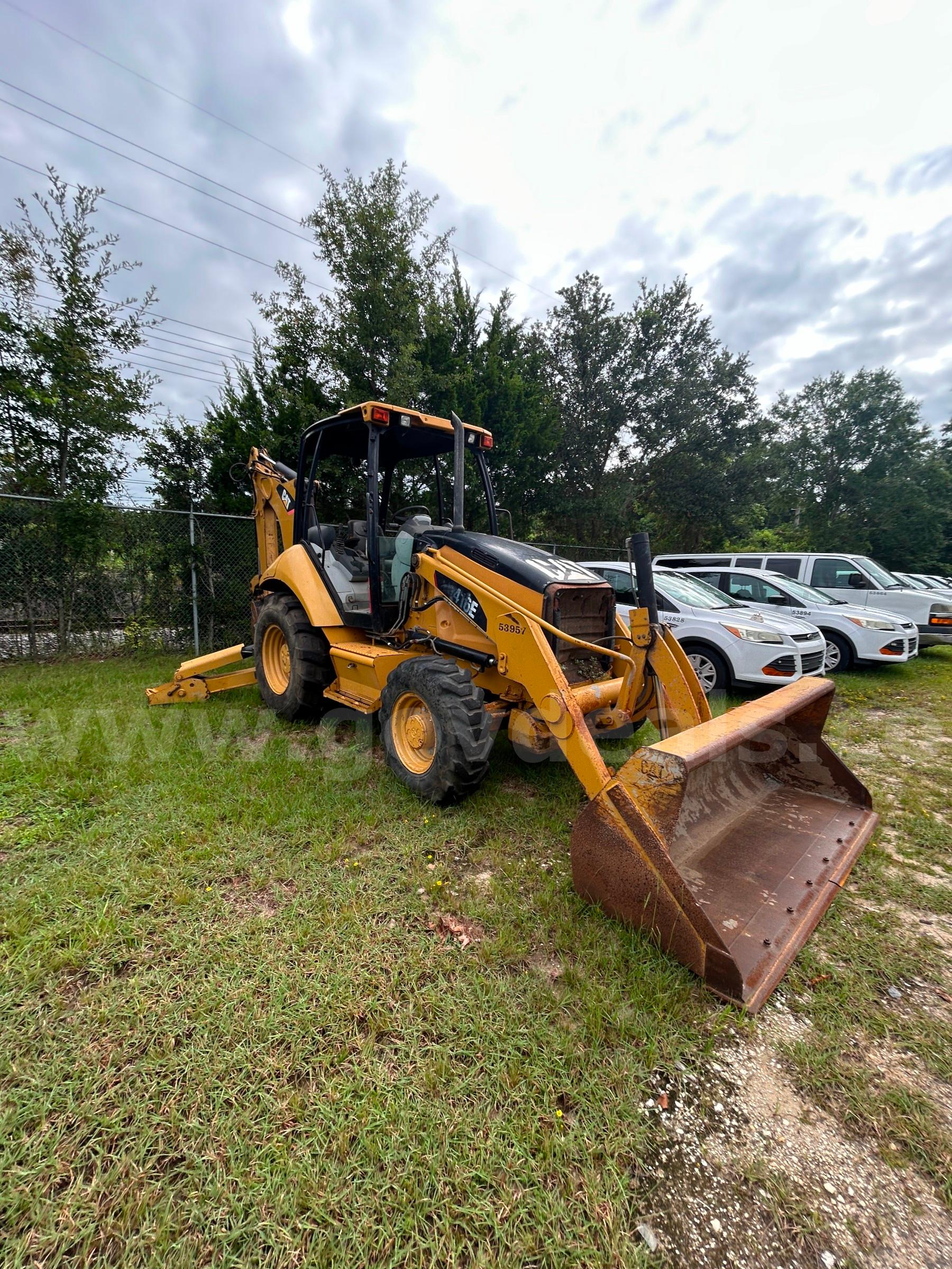 2015 CATERPILLAR 416E F.E.L. BACKHOE LOADER CATERPILLAR 416E Government Surplus Auction - Photo #6