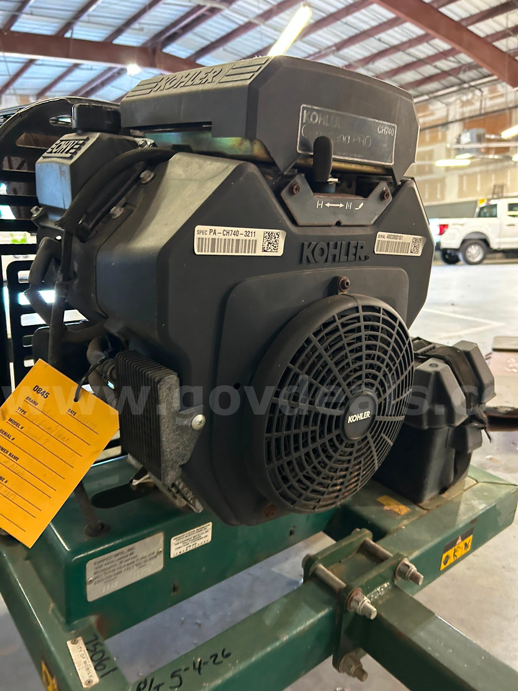 GREEN 2016 TURFCO 85651 BLOWER TURFCO 85651 Government Surplus Auction - Photo #2