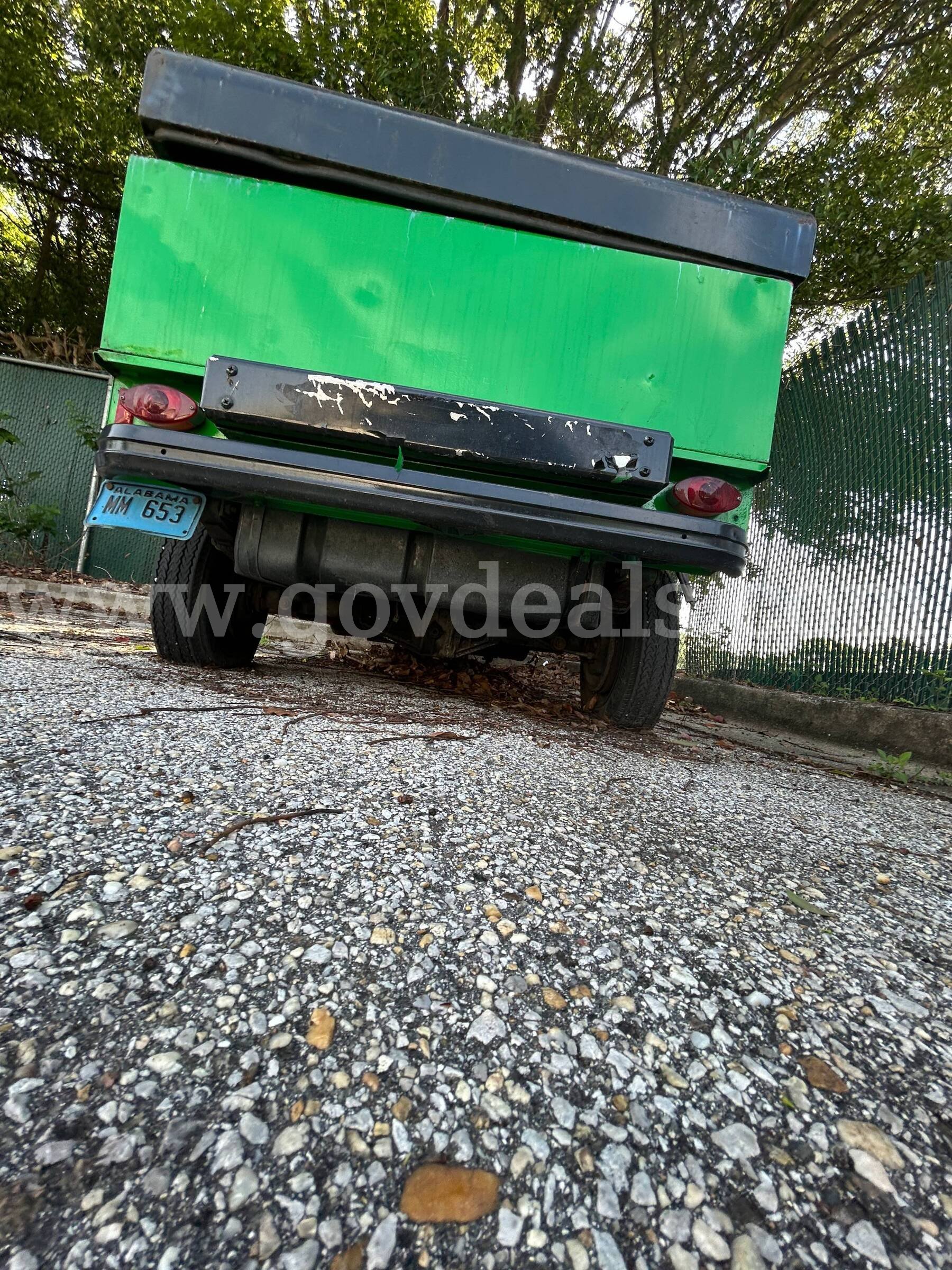 GREEN 1995 CUSHMAN 898464B THREE WHEEL UTILITY VEHICLE Cushman 898464B Government Surplus Auction - Photo #6