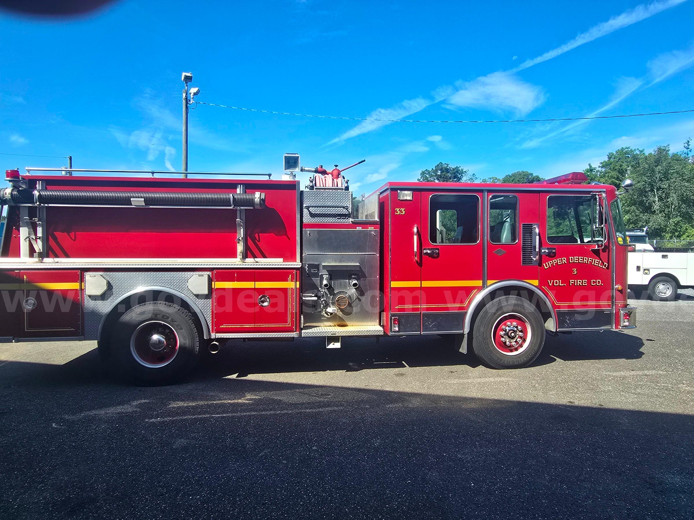 1993 Spartan EEI  Fire Truck Spartan Spartan Government Surplus Auction - Photo #2