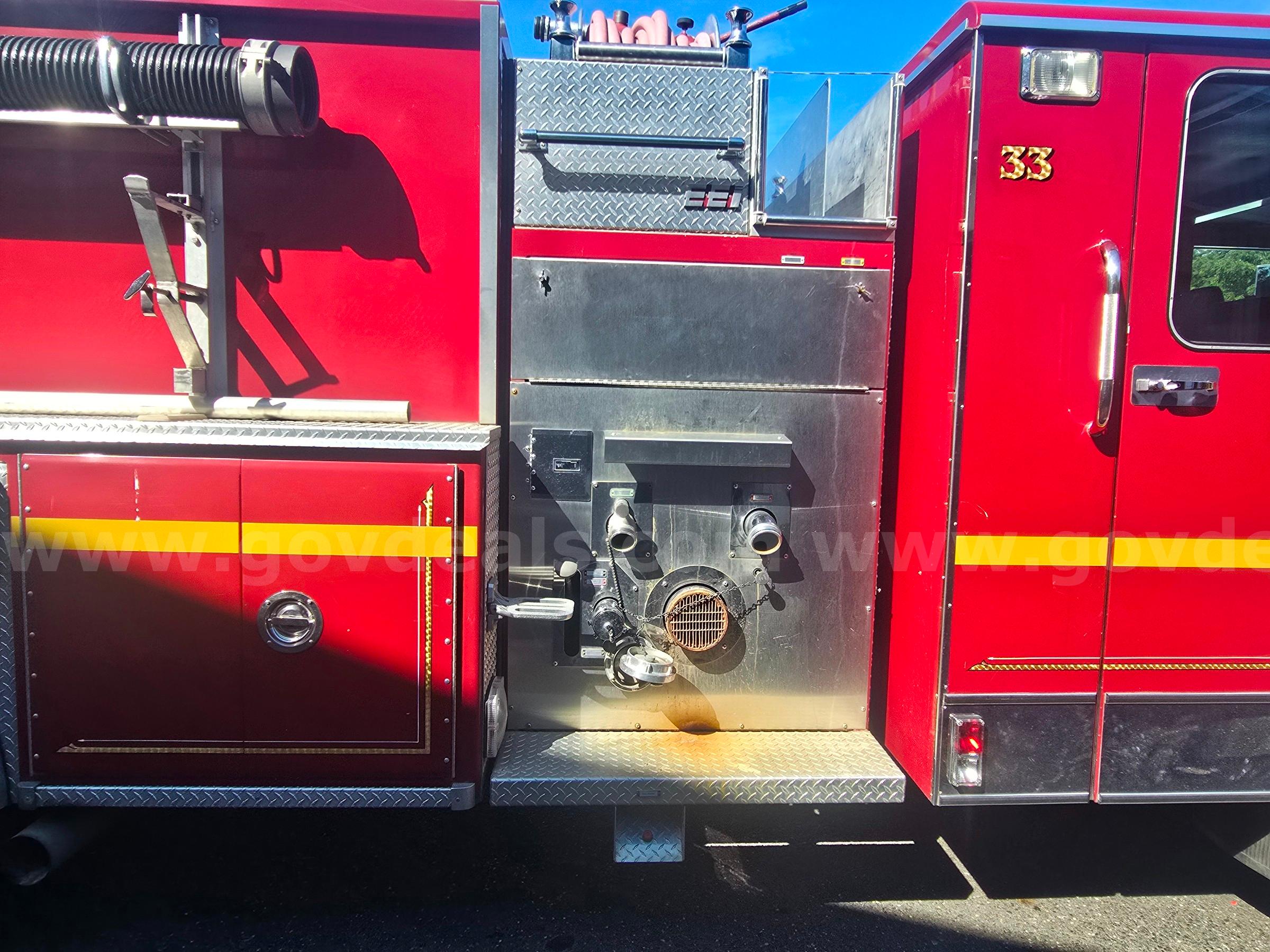1993 Spartan EEI  Fire Truck Spartan Spartan Government Surplus Auction - Photo #4