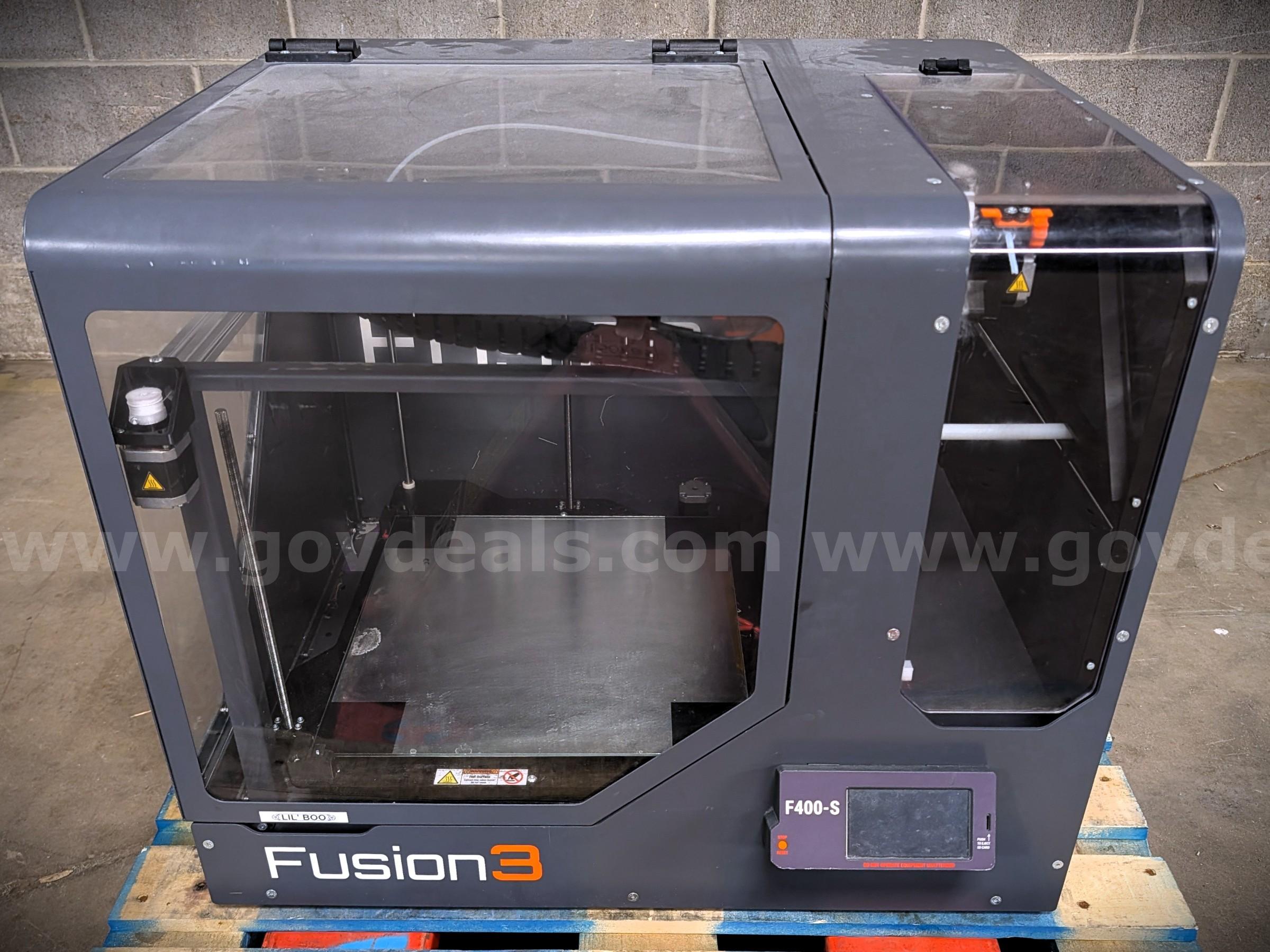 Fusion3 F400-S 3D Printer Fusion3 F400 Government Surplus Auction - Photo #2