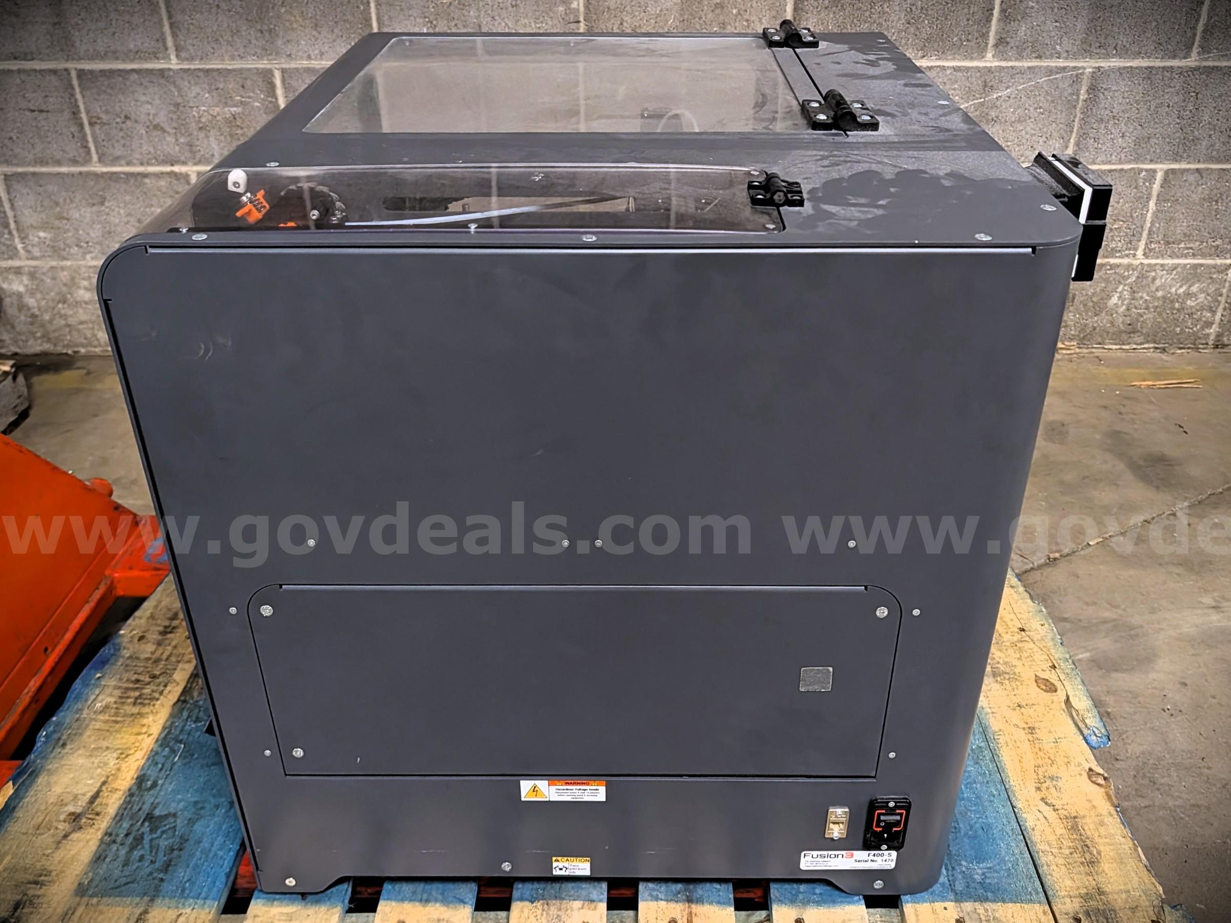 Fusion3 F400-S 3D Printer Fusion3 F400 Government Surplus Auction - Photo #3