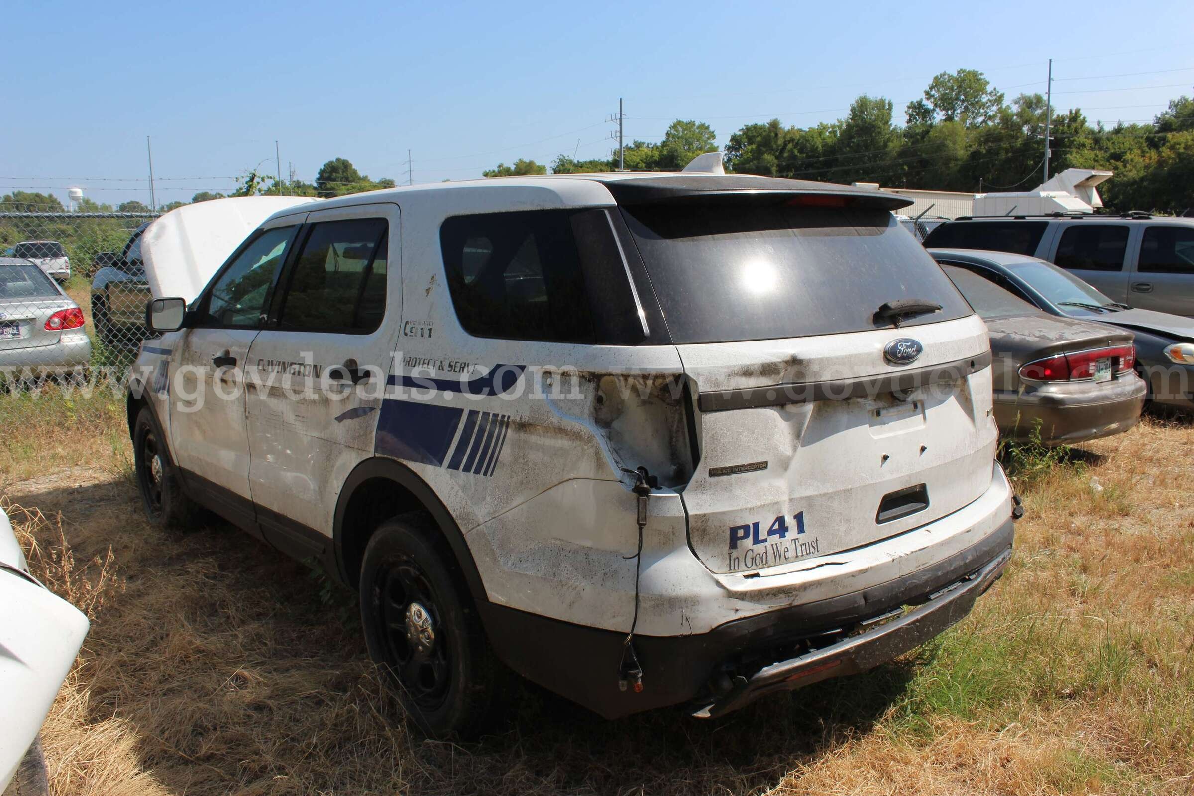 2017 Ford Explorer Police 4WD Ford Explorer Government Surplus Auction - Photo #4