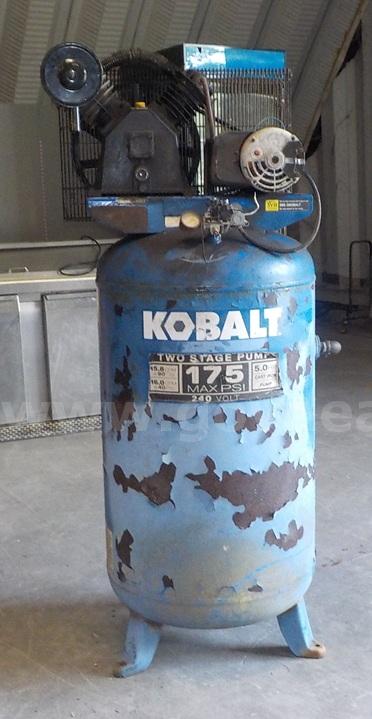 Kobalt 80-Gallons Two Stage 80 Gallon 5HP Air Compressor   Government Surplus Auction - Primary Photo
