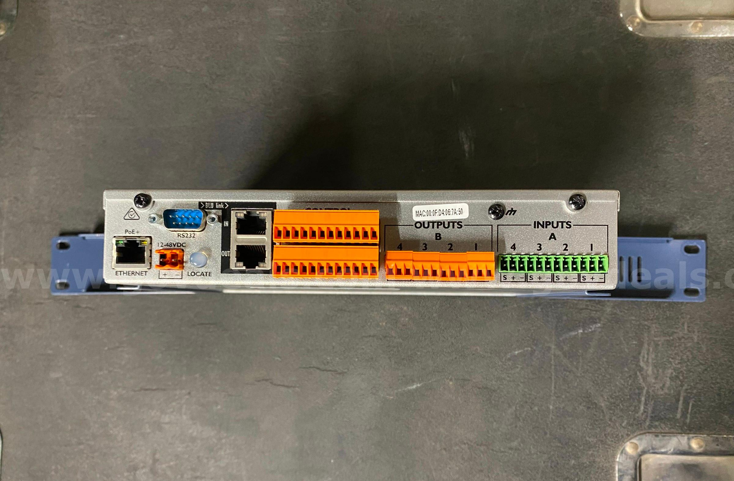 BSS Networked Audio Systems BLU-50 4x4 signal processor with Blue Link BSS BSSBLU50-M Government Surplus Auction - Photo #2