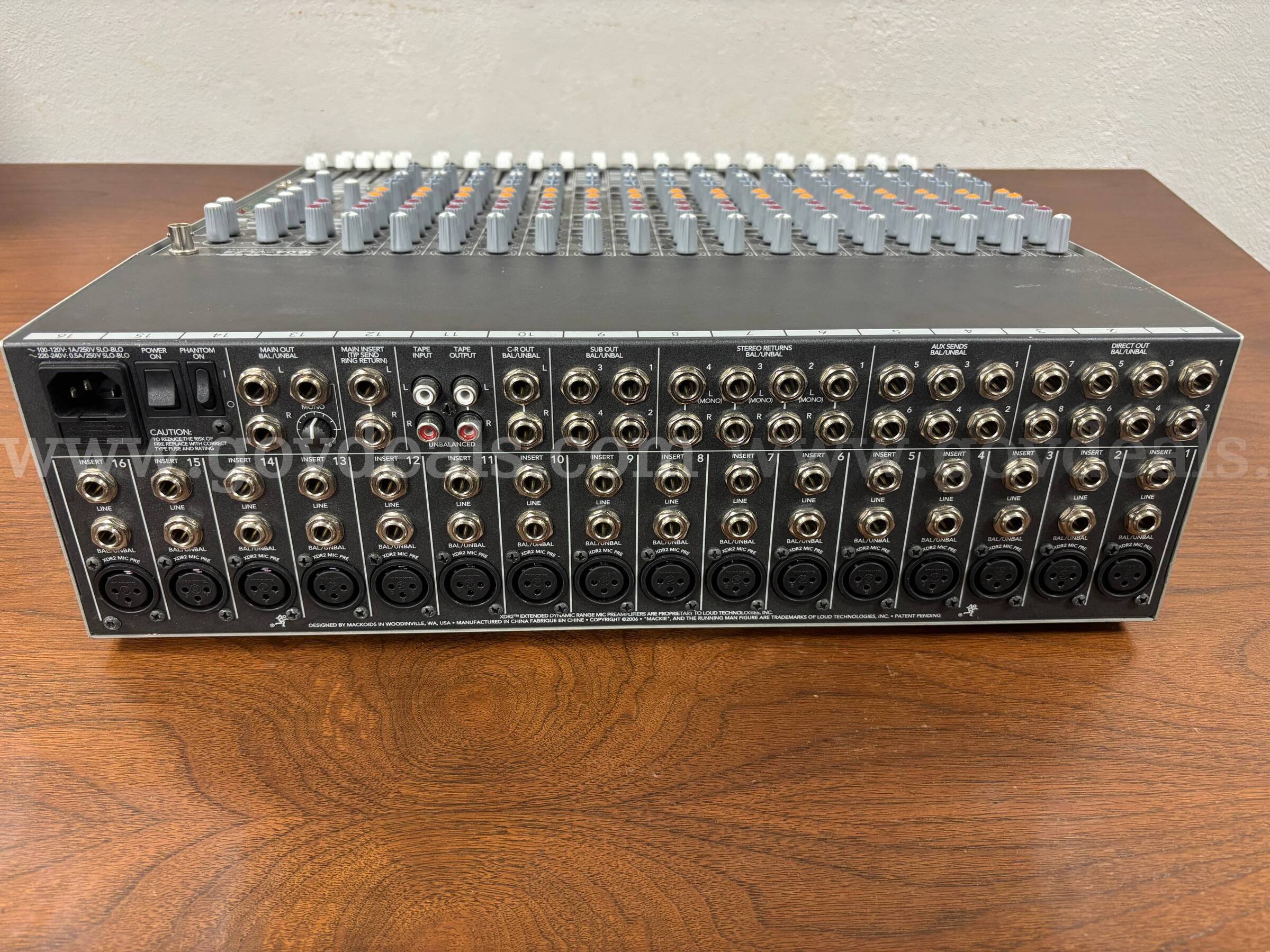 Mackie 1604-VLZ3 Mackie 1604 Government Surplus Auction - Photo #2