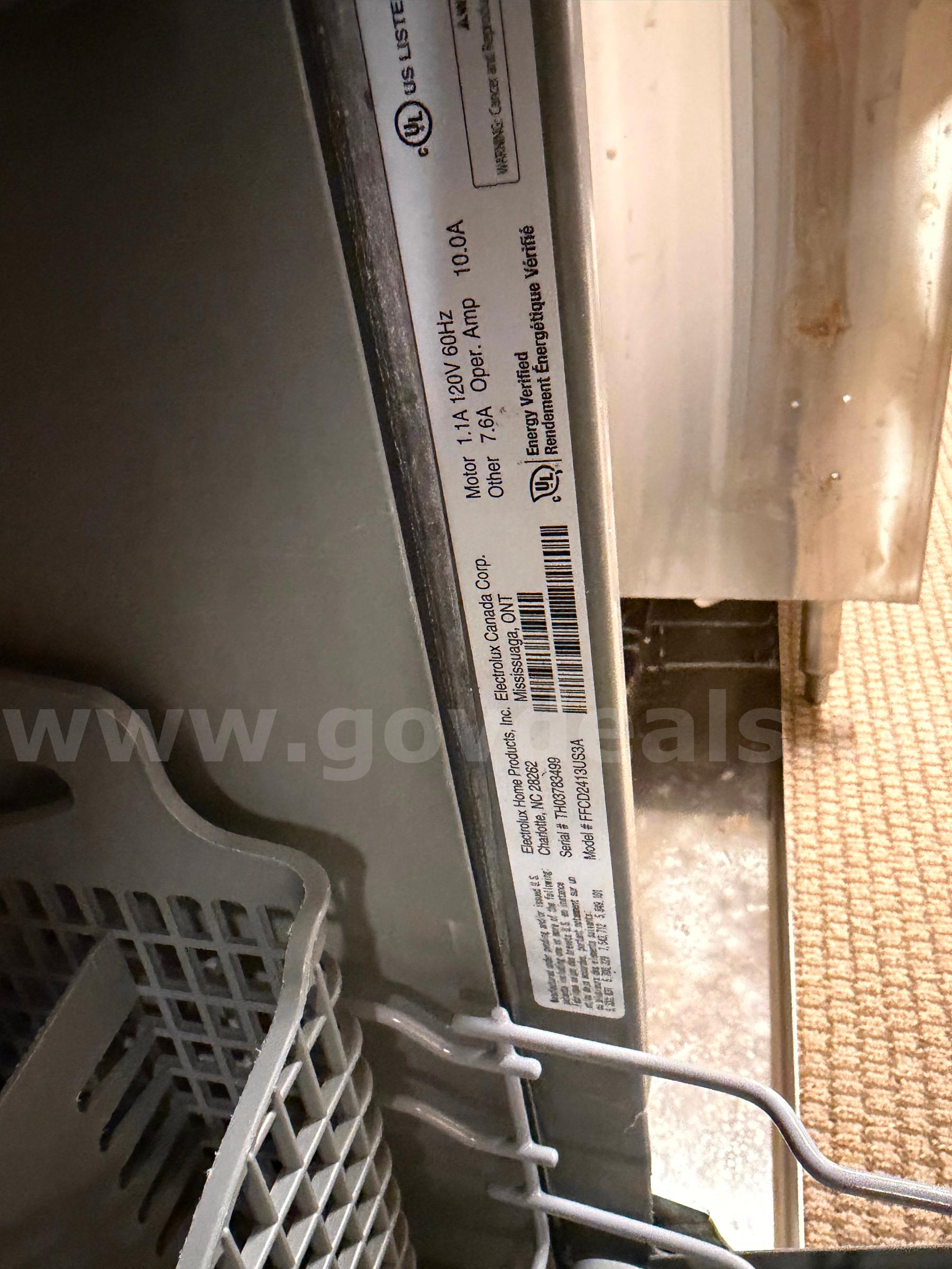 Lot of 2 dishwashers   Government Surplus Auction - Photo #4