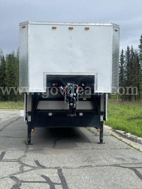 2023 Custom Built 50' Gooseneck Trailer - Mobile Work Center LDTL  Government Surplus Auction - Photo #4