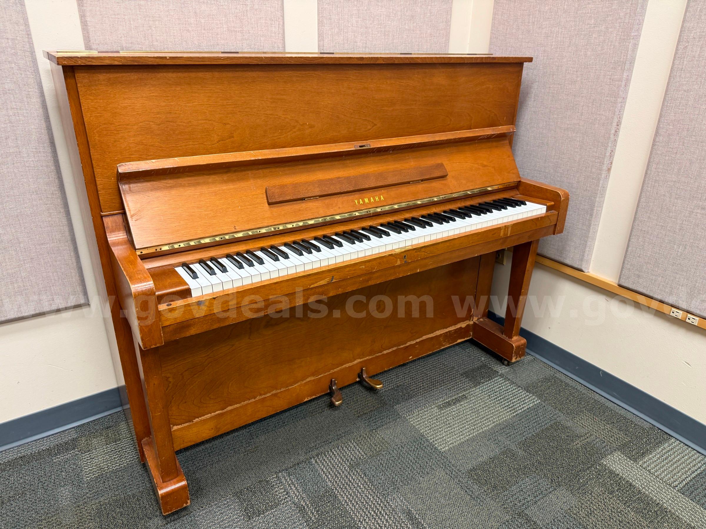 Yamaha Upright Piano Yamaha U1 Government Surplus Auction - Primary Photo
