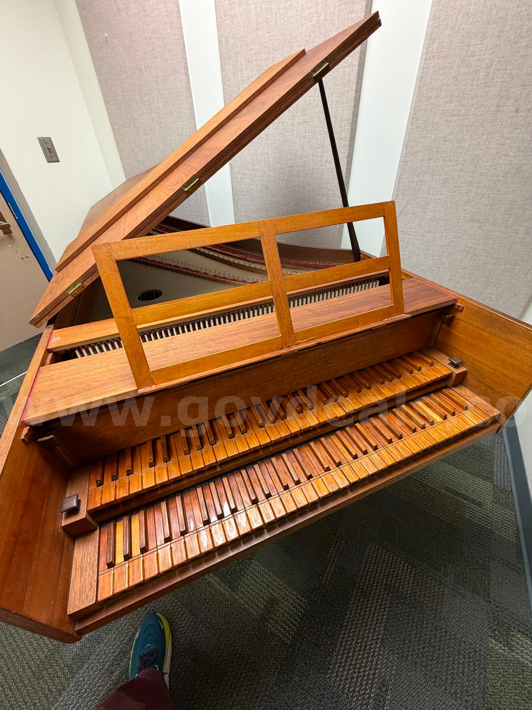 Dual Manual Harpsichord   Government Surplus Auction - Primary Photo