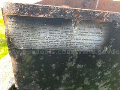 2008 Moritz Trailer 14,000 GVW Moritz Trailer 000 Government Surplus Auction - Photo #2