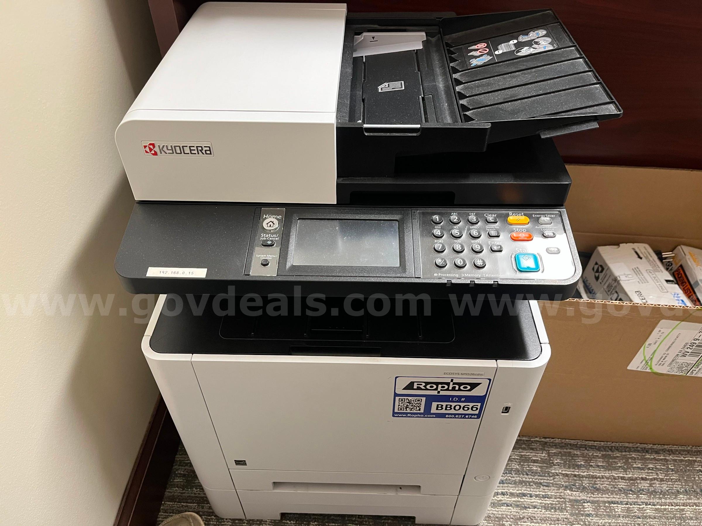 Kyocera Copier  ECOSYS M5526cdw Government Surplus Auction - Primary Photo