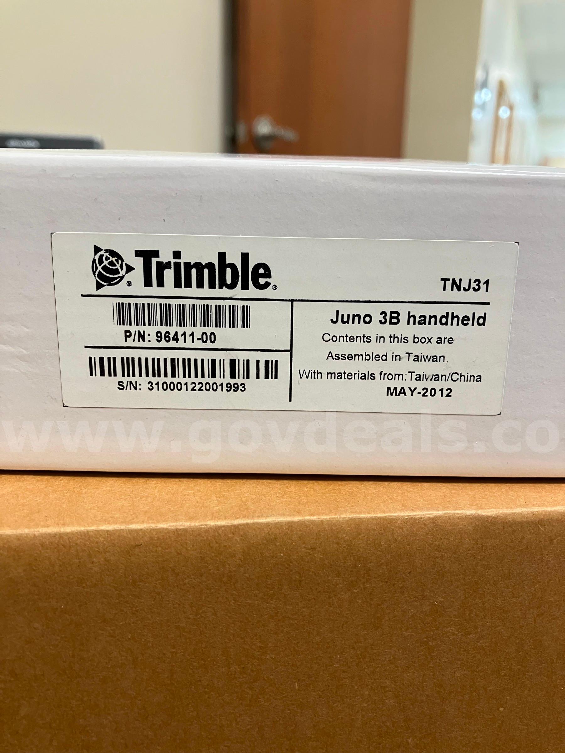 Trimble Juno Series GPS Trimble Trimble Government Surplus Auction - Photo #2