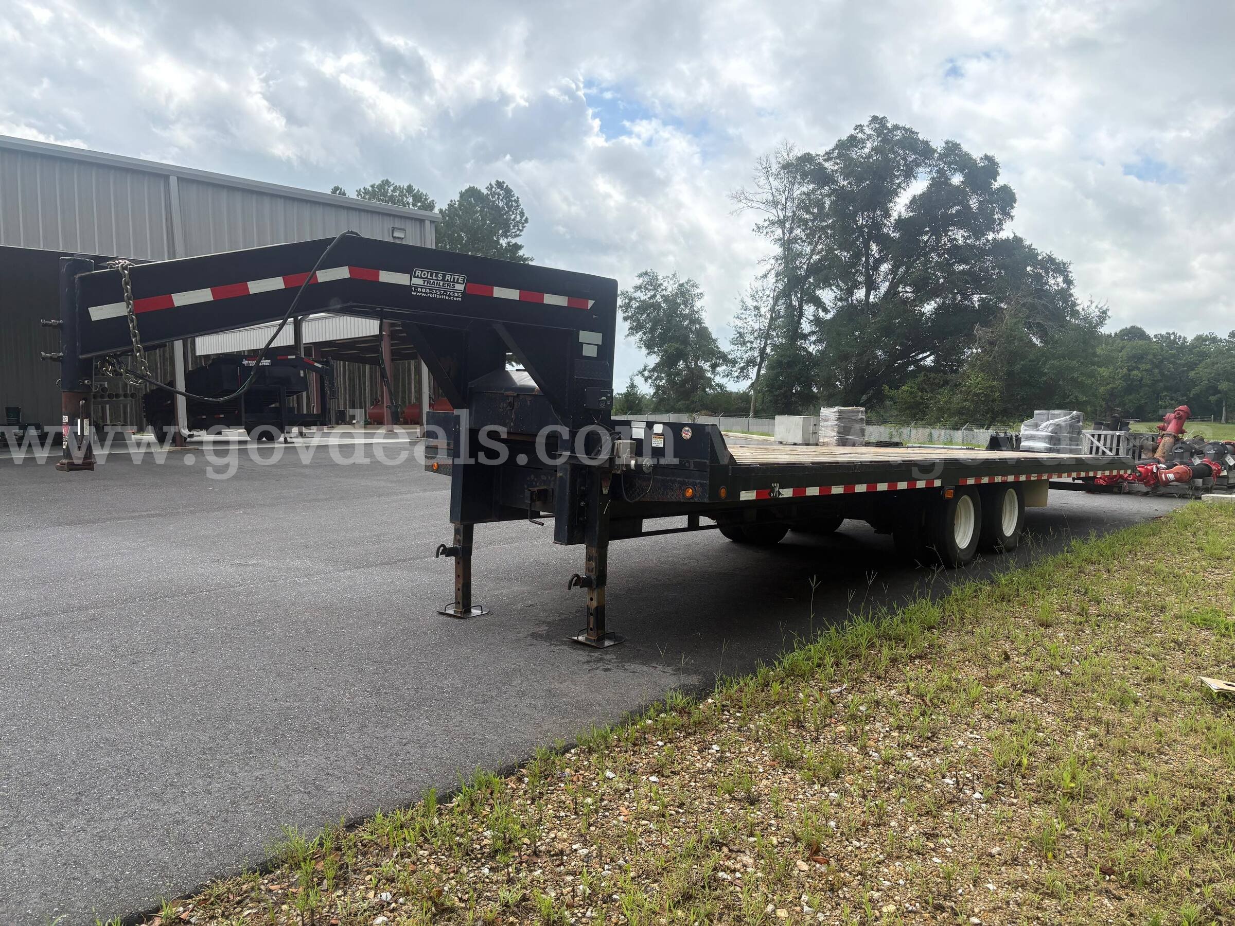 2007 Rolls Rite Equipment Trailer – 25 Pound Capacity   Government Surplus Auction - Photo #2
