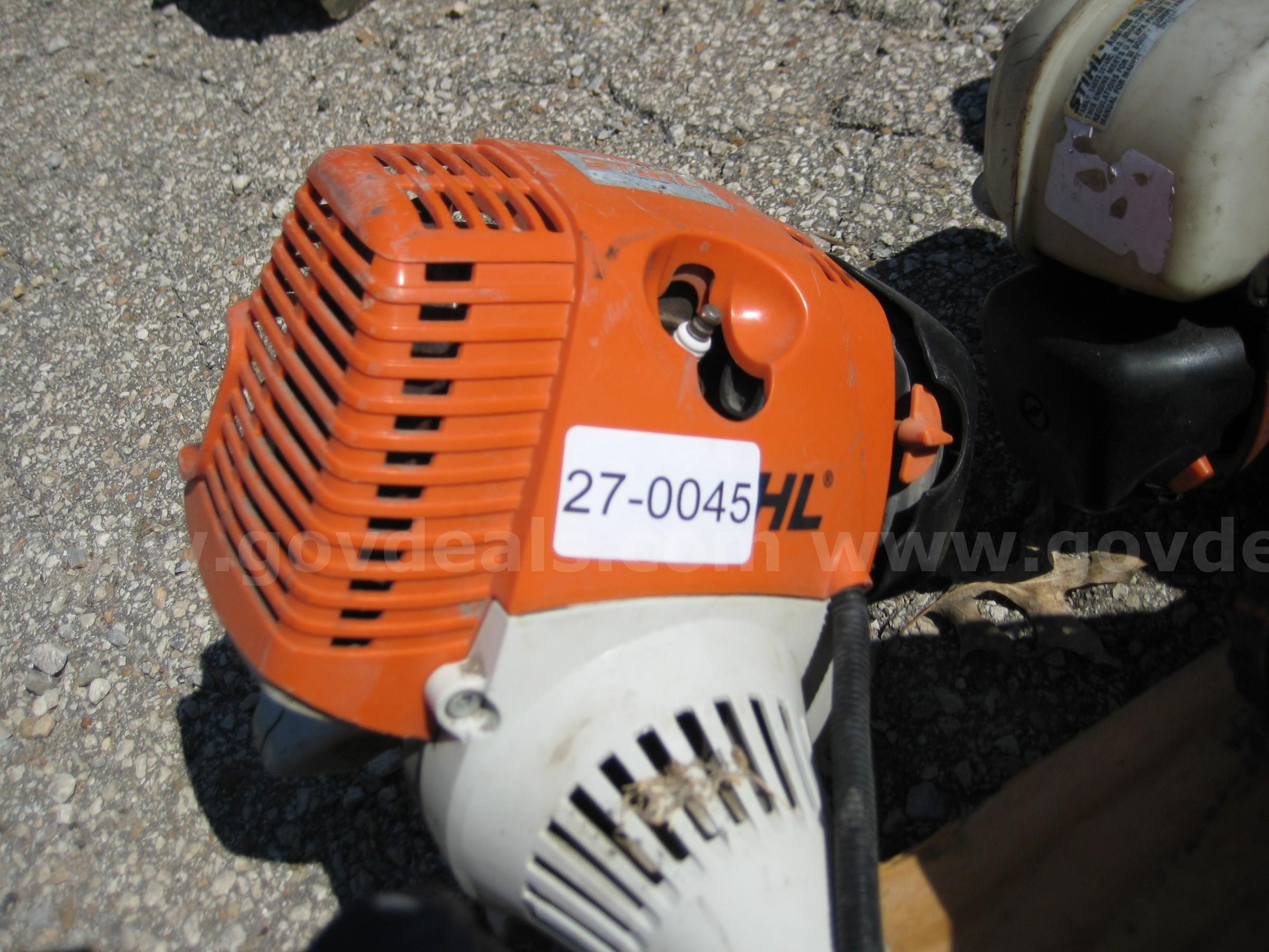 1 LOT OF 8 STILH WEED EATERS, CLIPPERS & BLOWER  STILH Government Surplus Auction - Photo #4