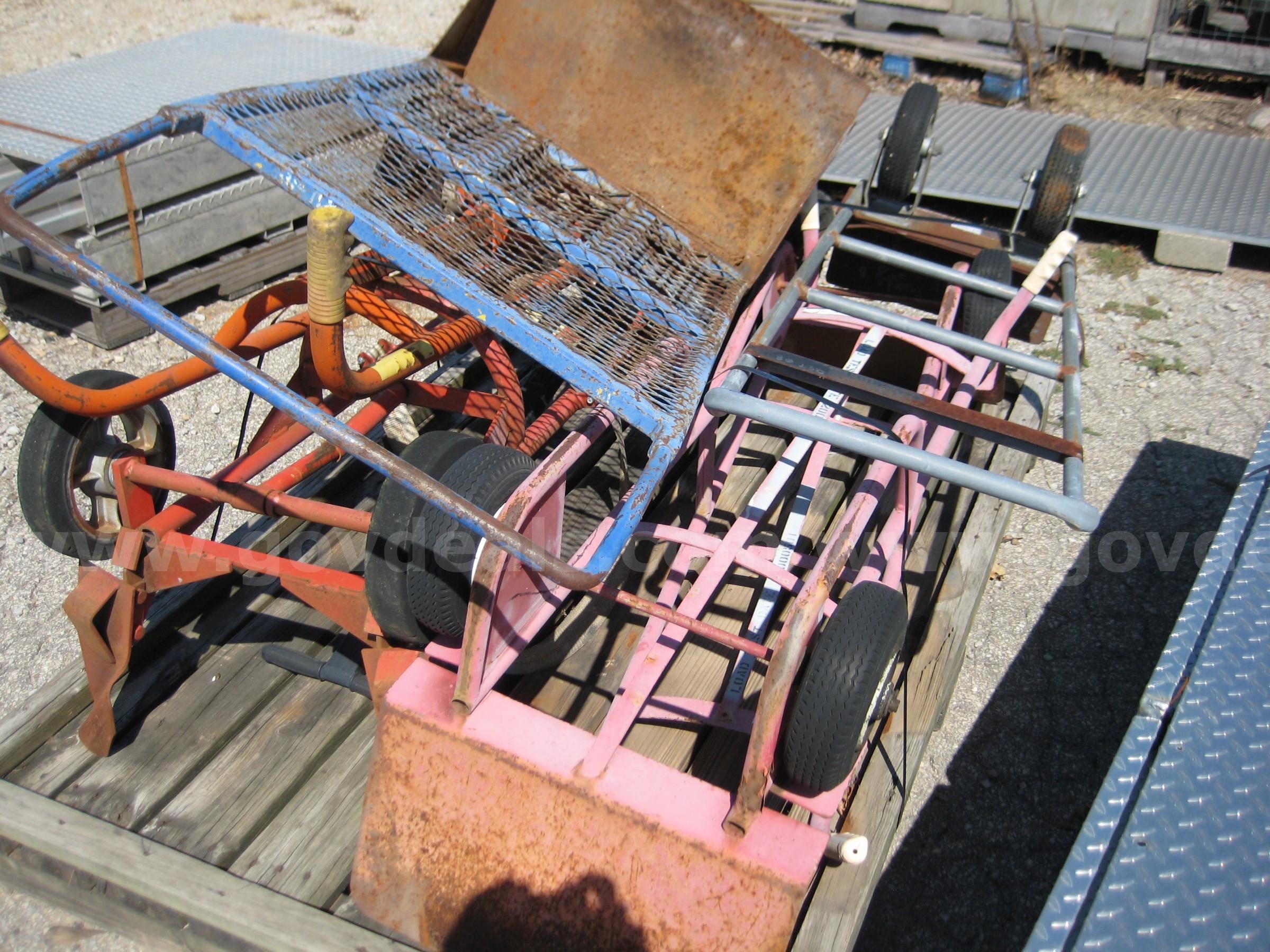 1 LOT OF AST DOLLIES OR MOVING EQUIPMENT