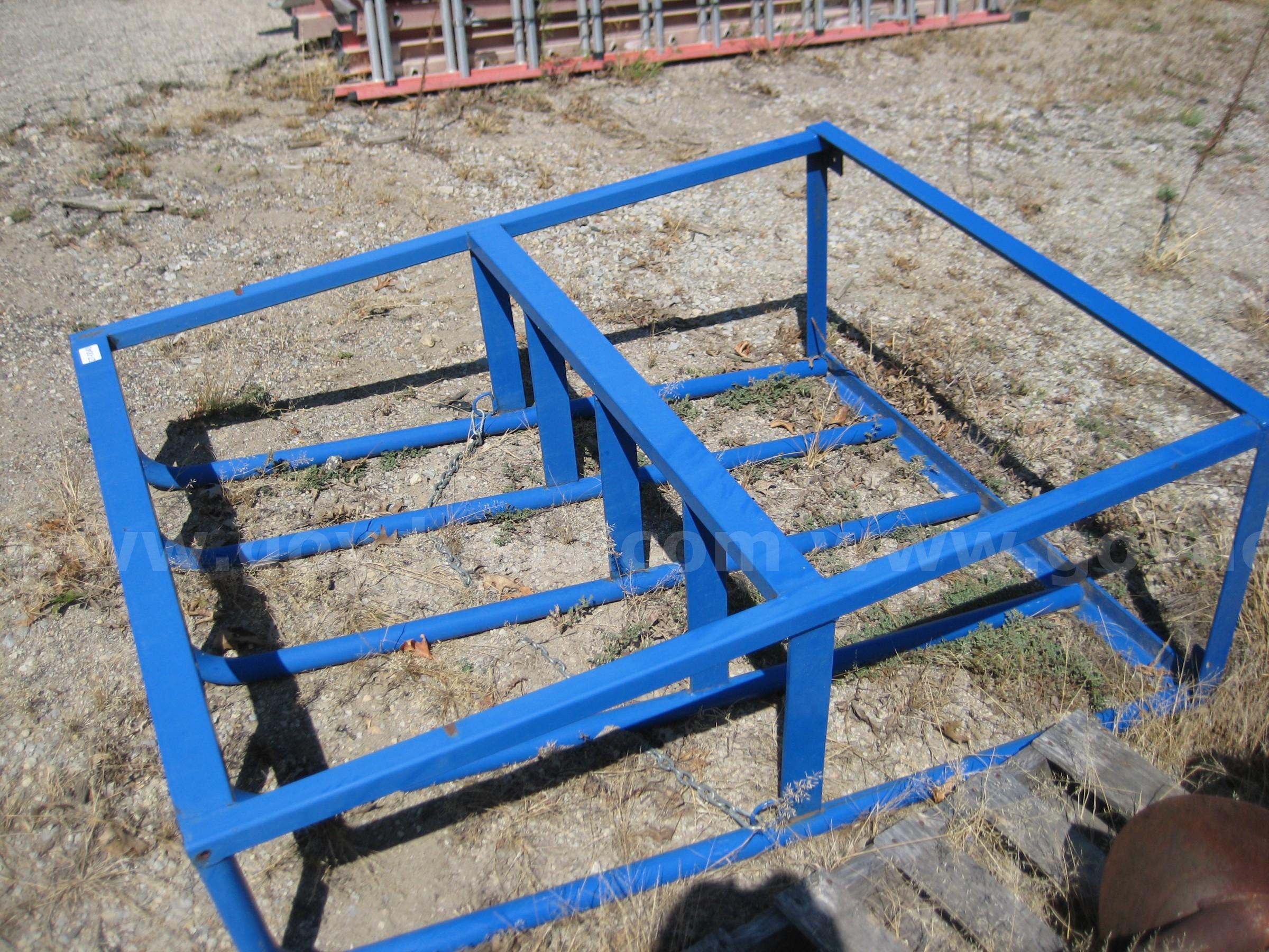 1 EA. WELDING BOTTLE RACK  BLUE Government Surplus Auction - Primary Photo