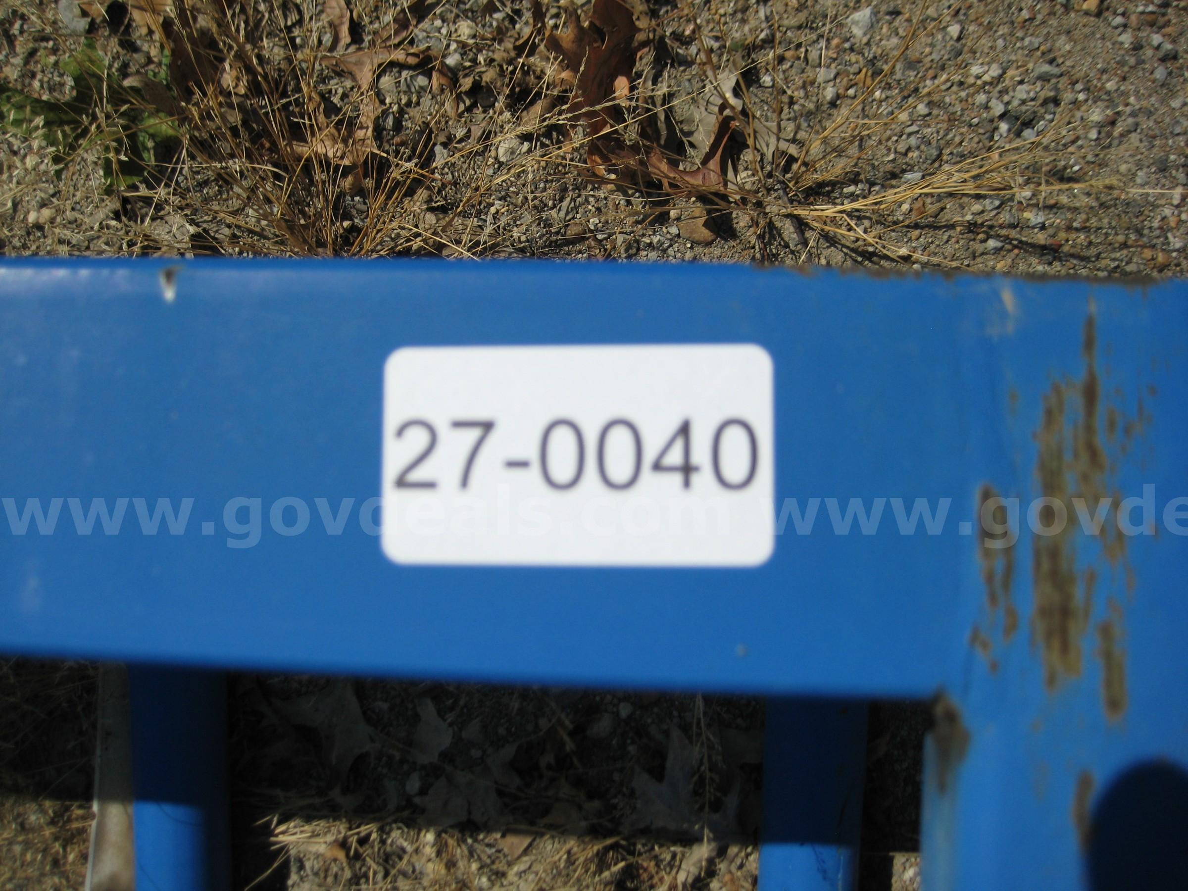 1 EA. WELDING BOTTLE RACK  BLUE Government Surplus Auction - Photo #3