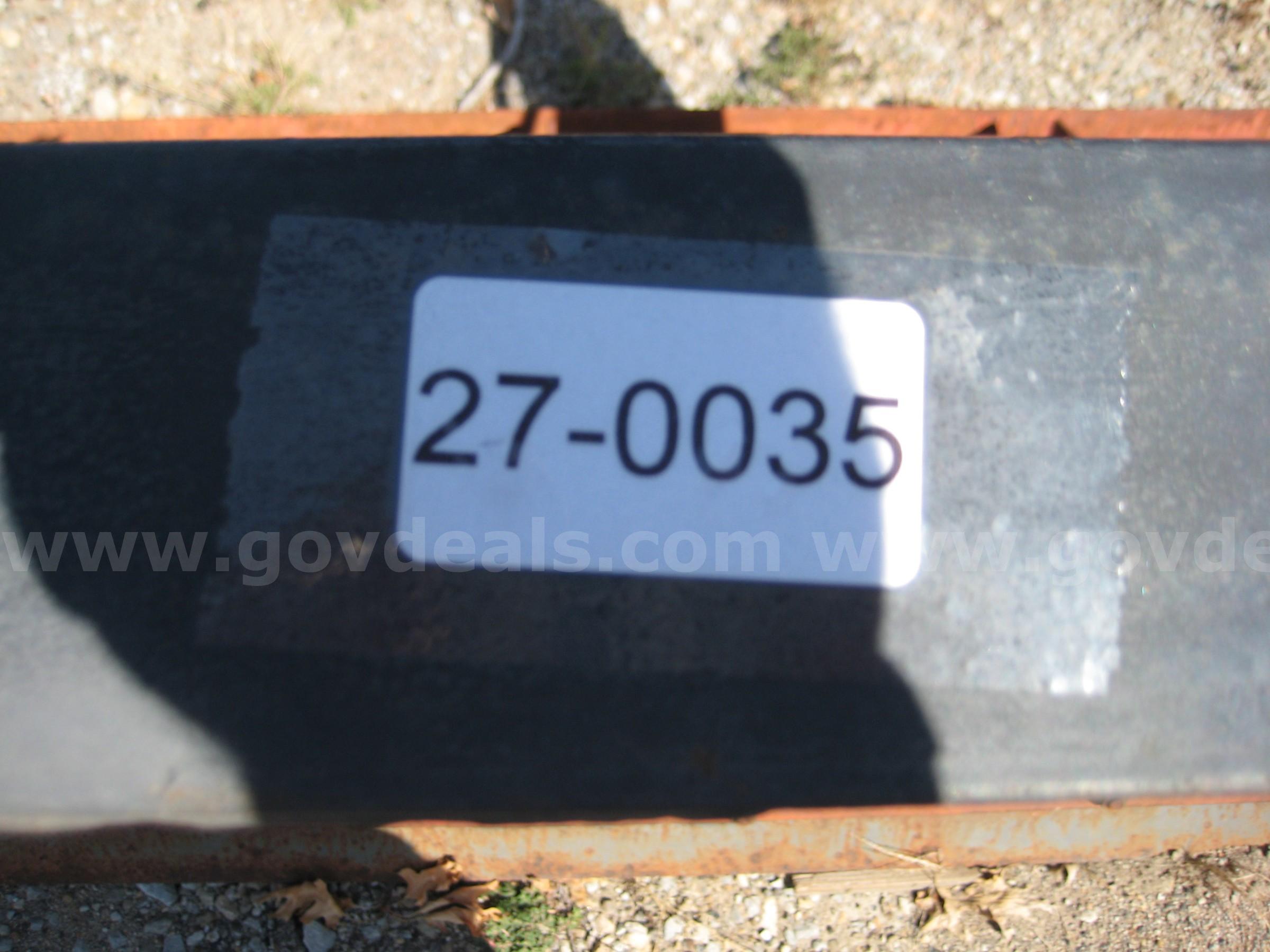 1 EA WESTERN SNOW PLOW BLADE  6'6" Government Surplus Auction - Photo #3