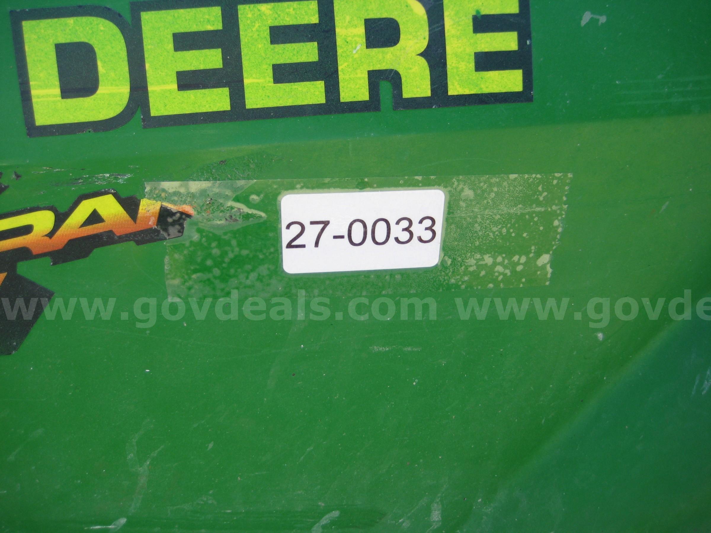 1 JOHN DEERE O TURN MOWER John Deere Z TRACKS F-620 Government Surplus Auction - Photo #2