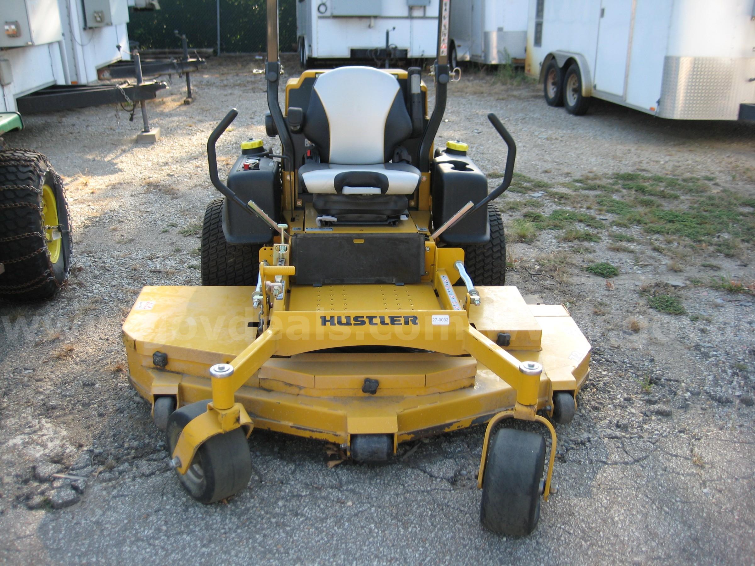 1 EA. HUSTLER MOWER O TURN