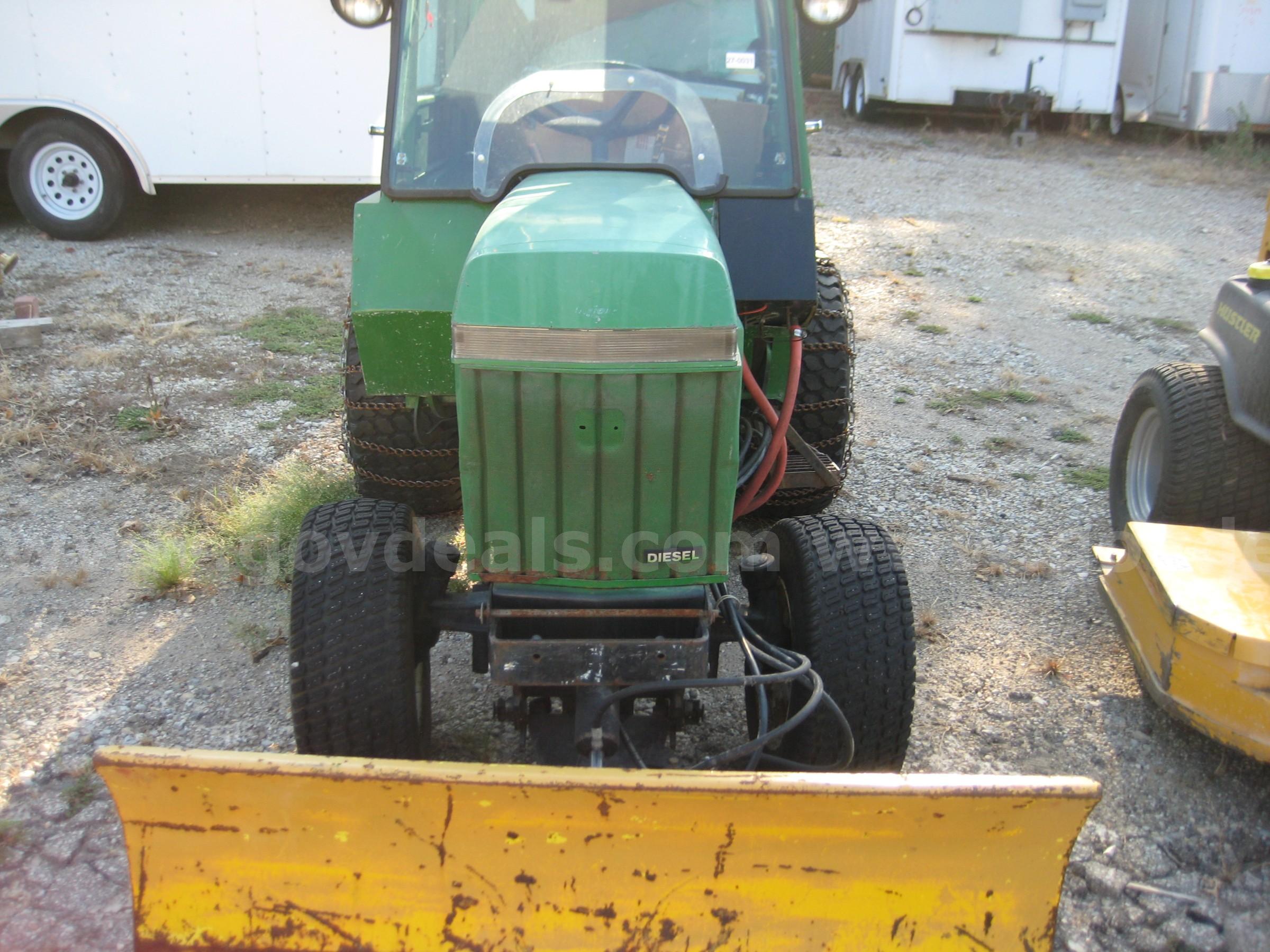 1 EA. JOHN DEERE 755 SNOW TRACTOR