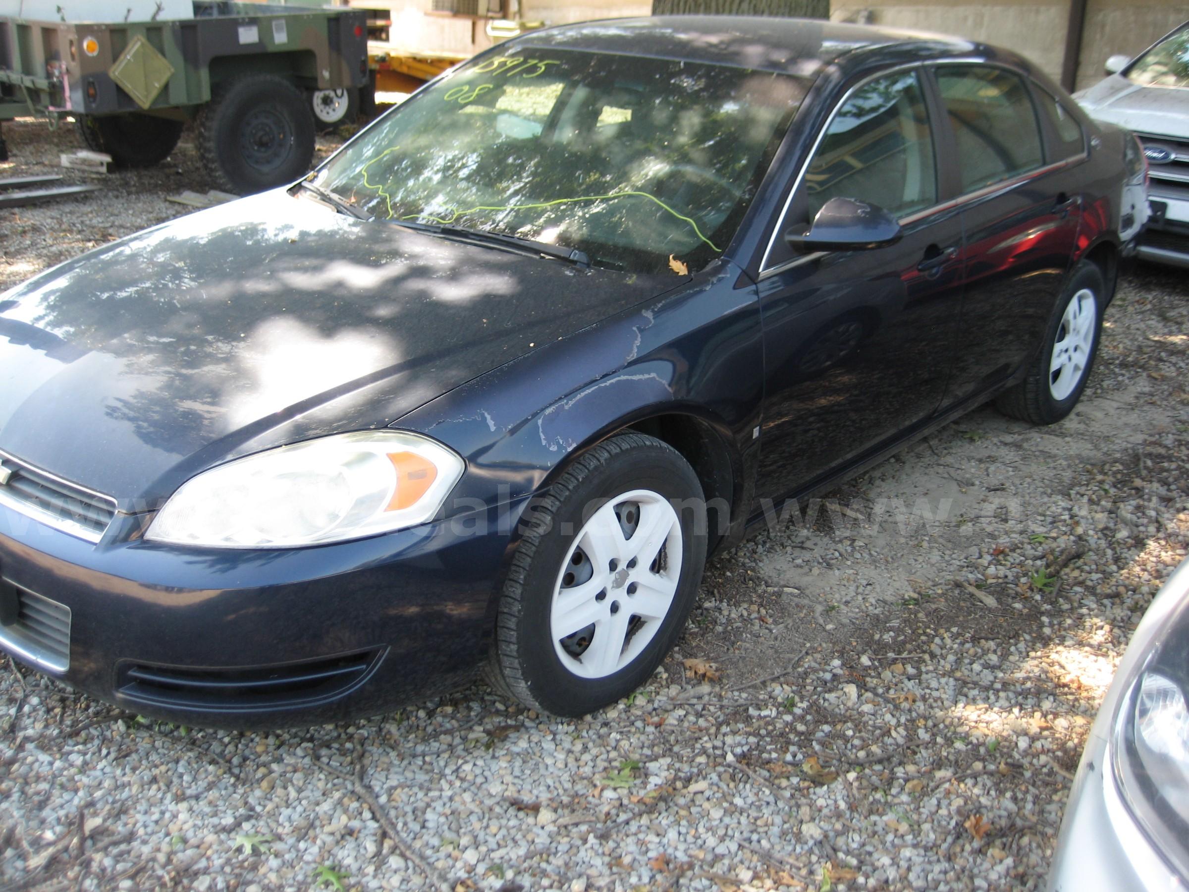 2008 Chevrolet Impala Chevrolet Impala Government Surplus Auction - Photo #2