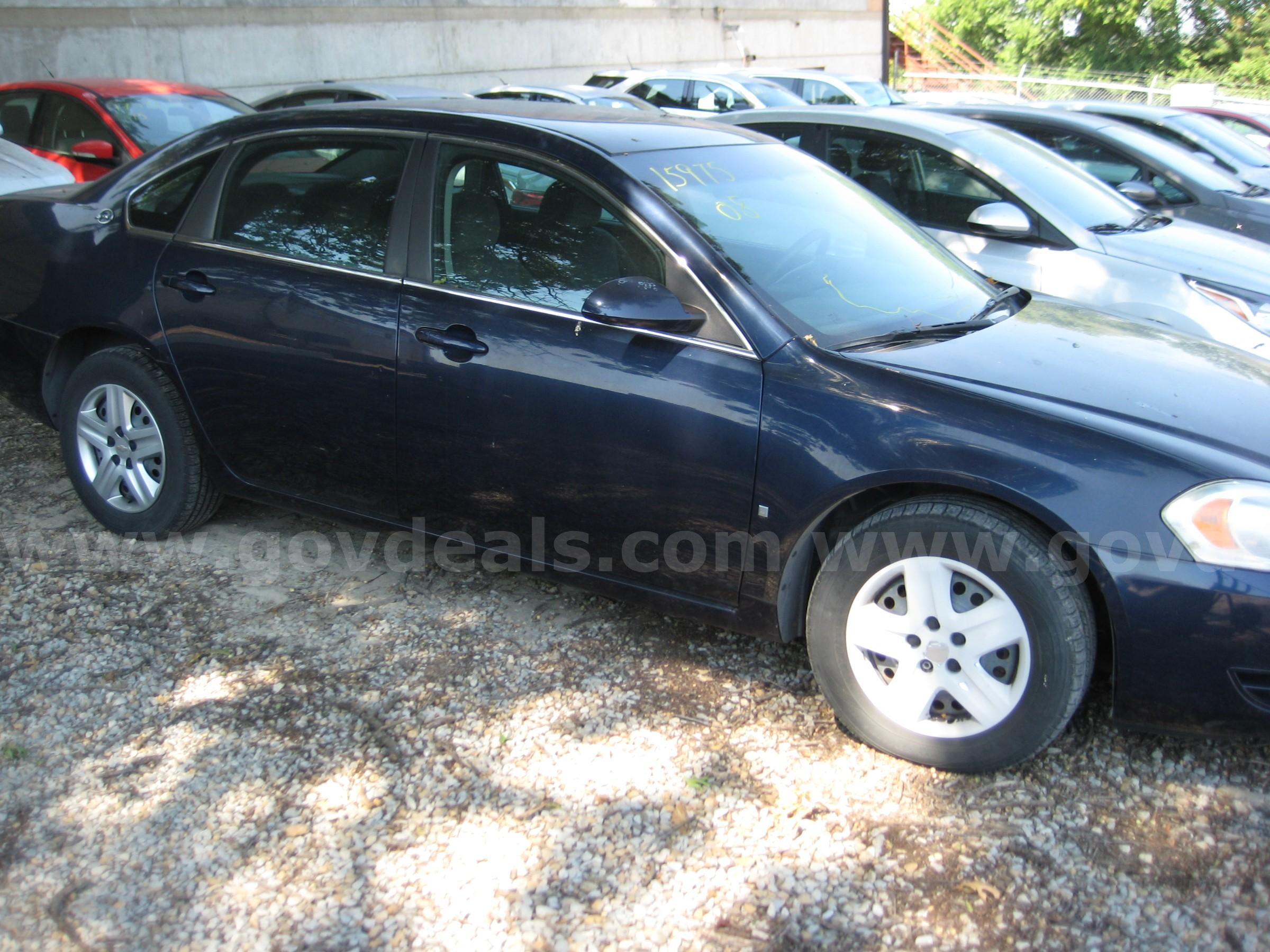 2008 Chevrolet Impala Chevrolet Impala Government Surplus Auction - Photo #3